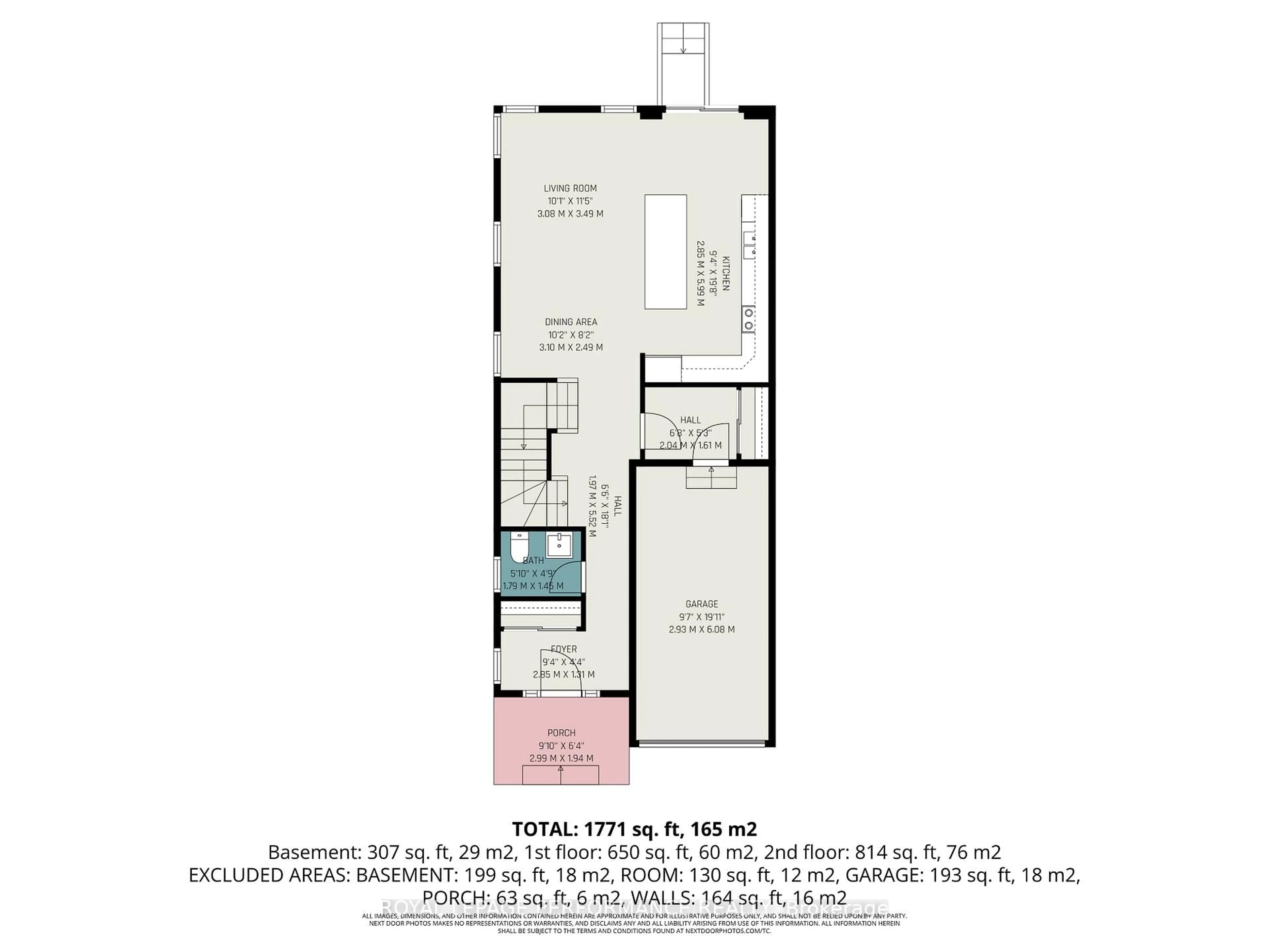 Floor plan for 703 Decoeur Dr, Ottawa Ontario K4A 1H2