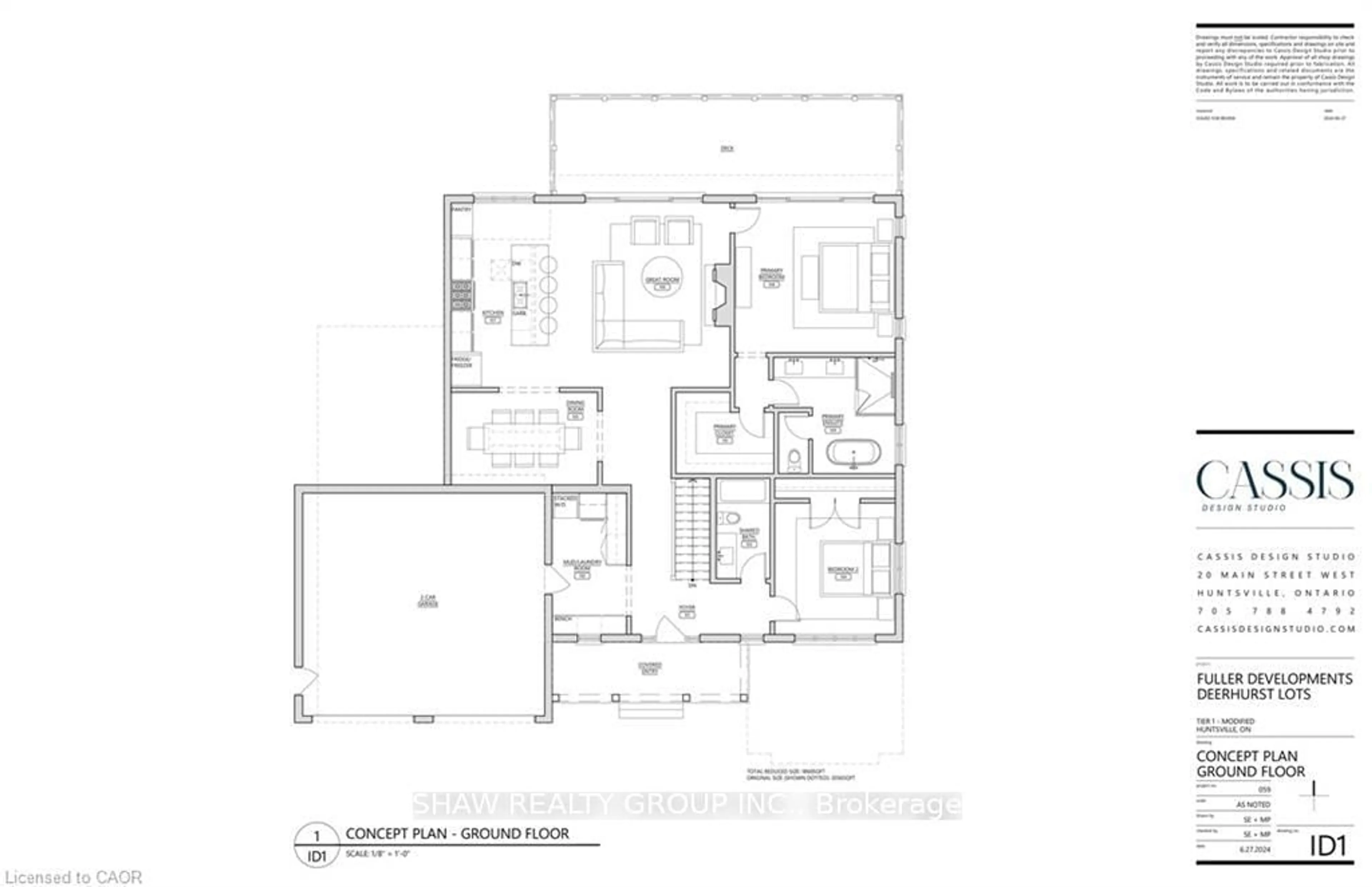 Floor plan for 23 GLEN EAGLE Crt, Huntsville Ontario P1H 1B1
