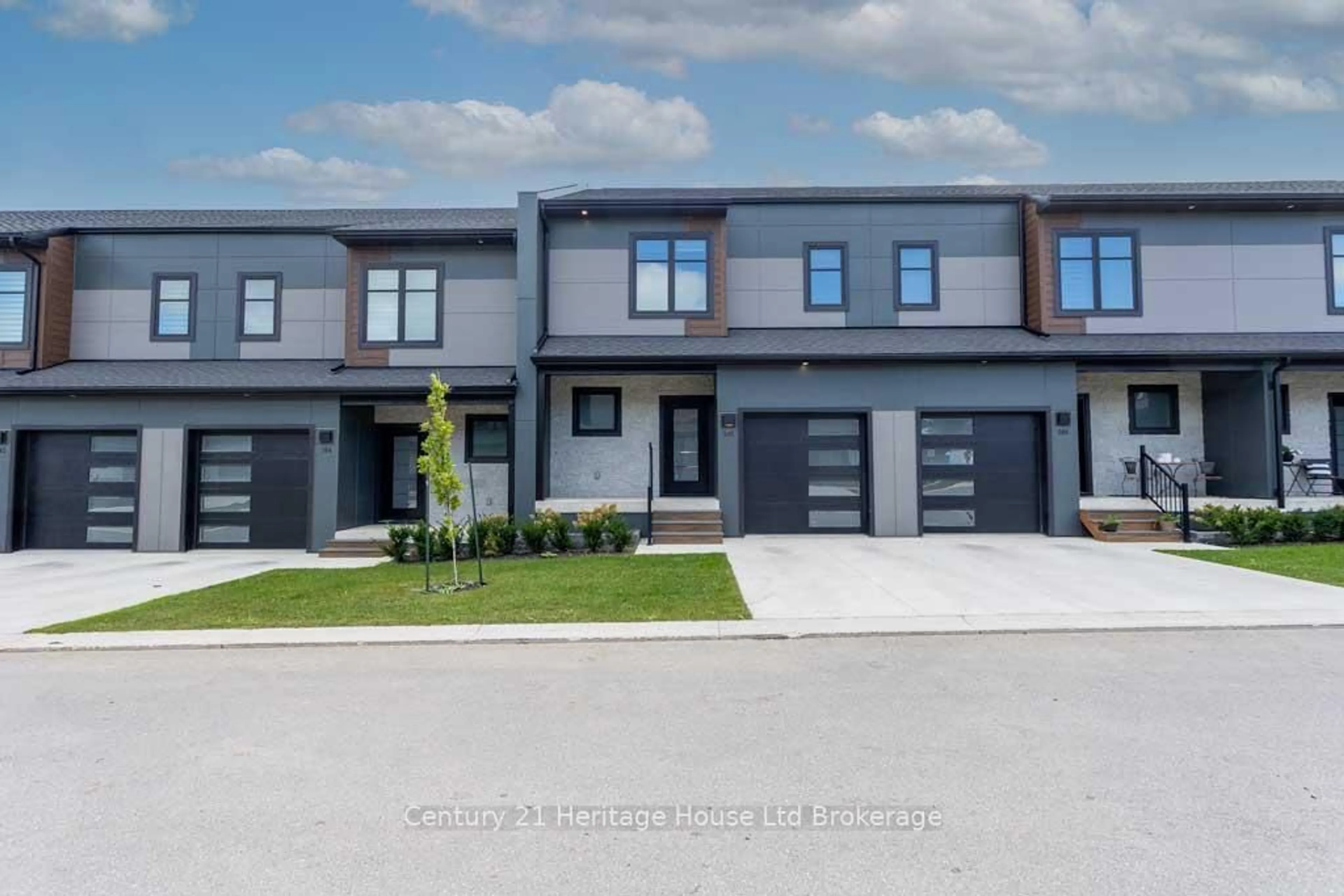 Home with brick exterior material, street for 361 Quarter Town Line #706, Tillsonburg Ontario N4G 5T9