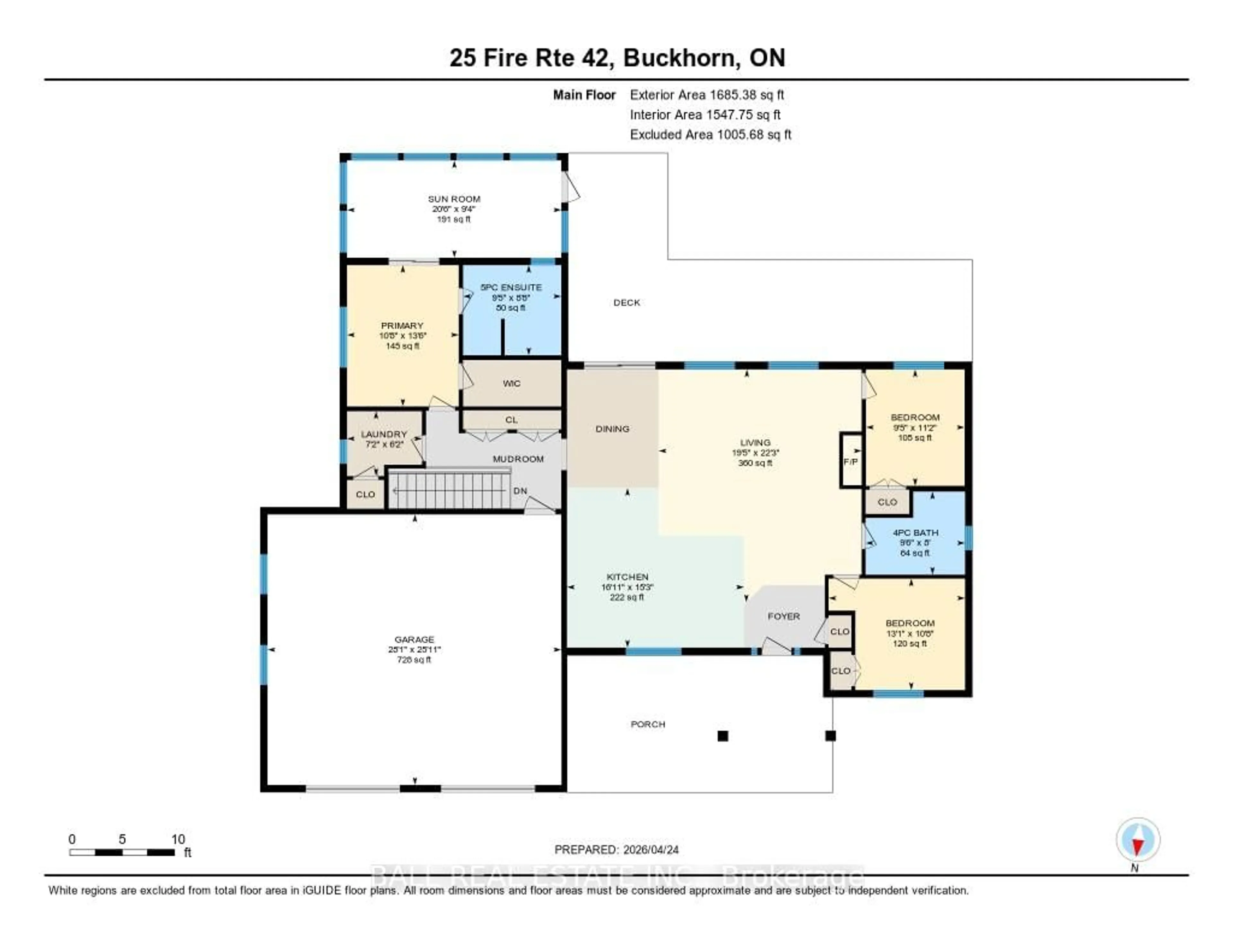 Floor plan for 25 Fire Route 42, Trent Lakes Ontario K0L 1J0