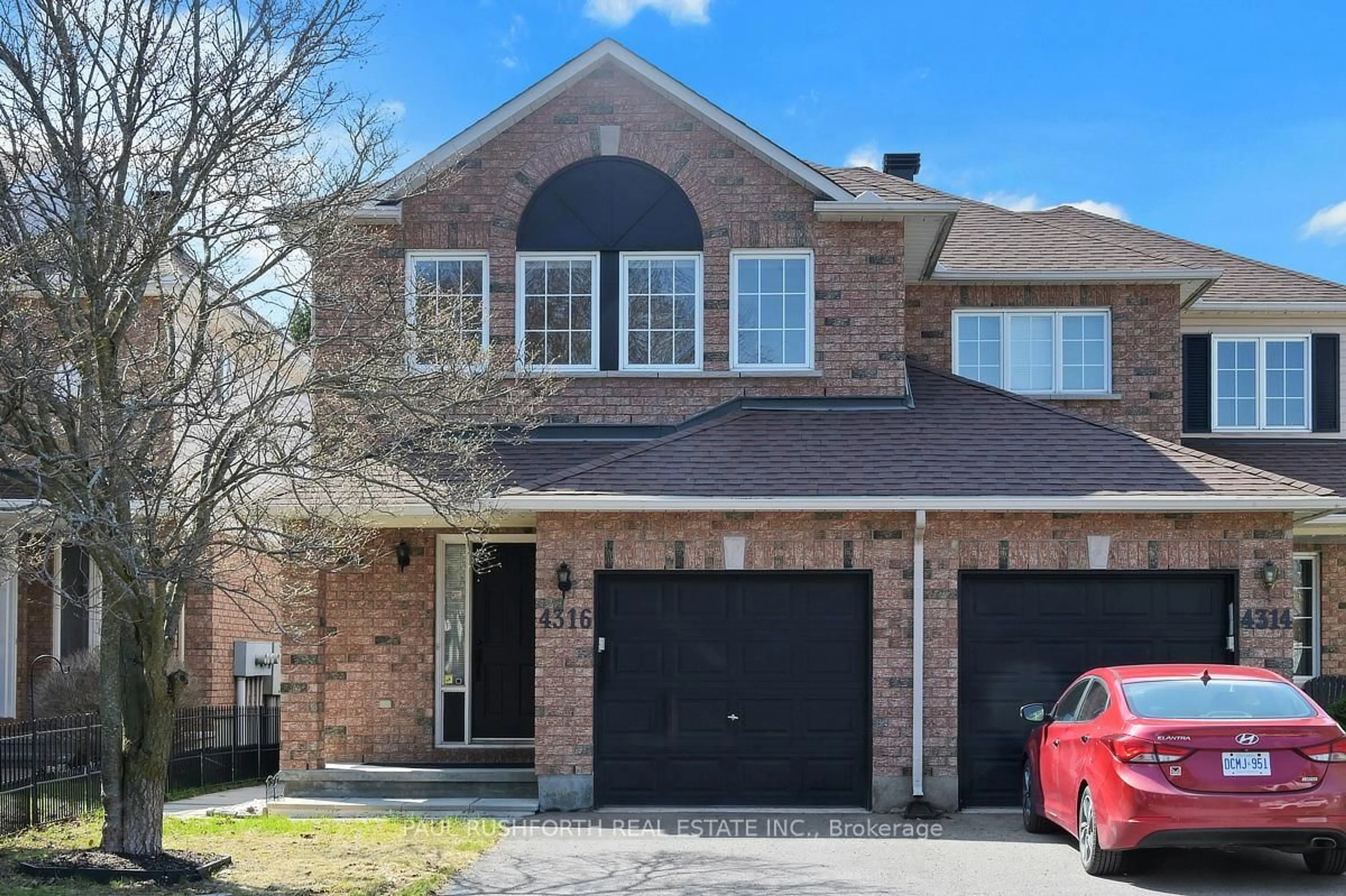 Home with brick exterior material, street for 4316 Owl Valley Dr, Ottawa Ontario K1V 1L3