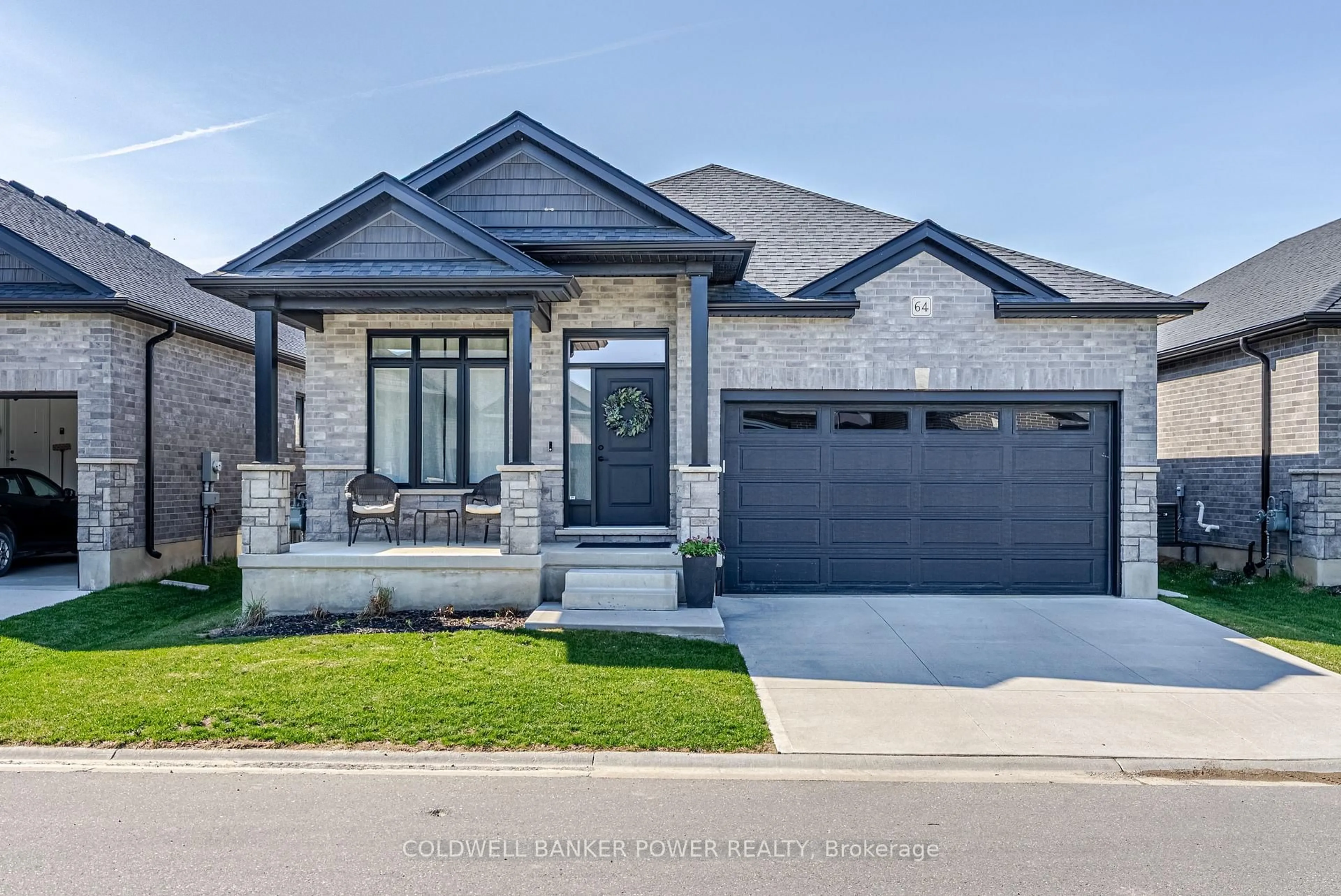 Home with brick exterior material, street for 383 Daventry Way #64, Middlesex Centre Ontario N0L 1R0