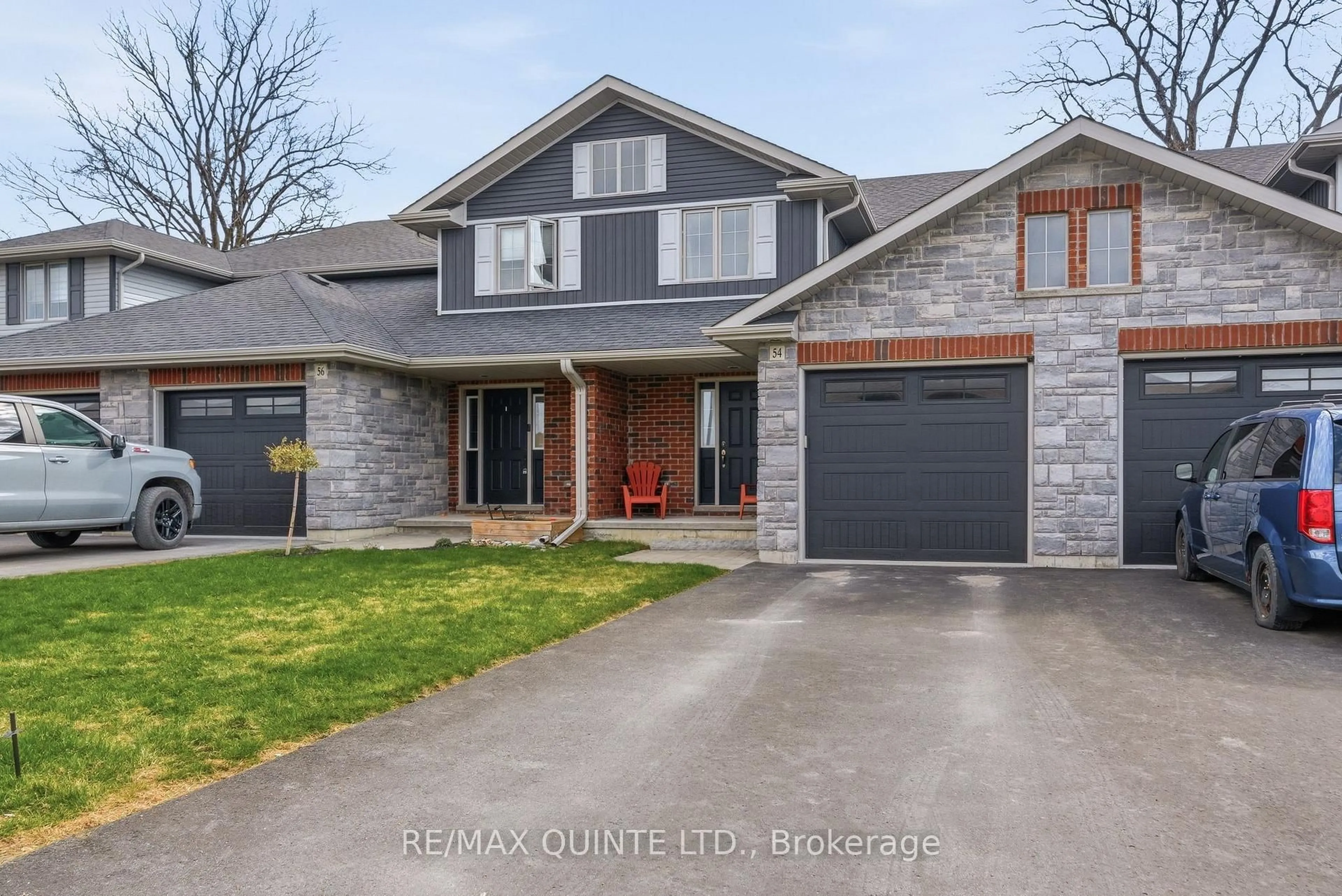 Home with brick exterior material, street for 54 Cortland Cres, Barry's Bay Ontario K0K 1B0