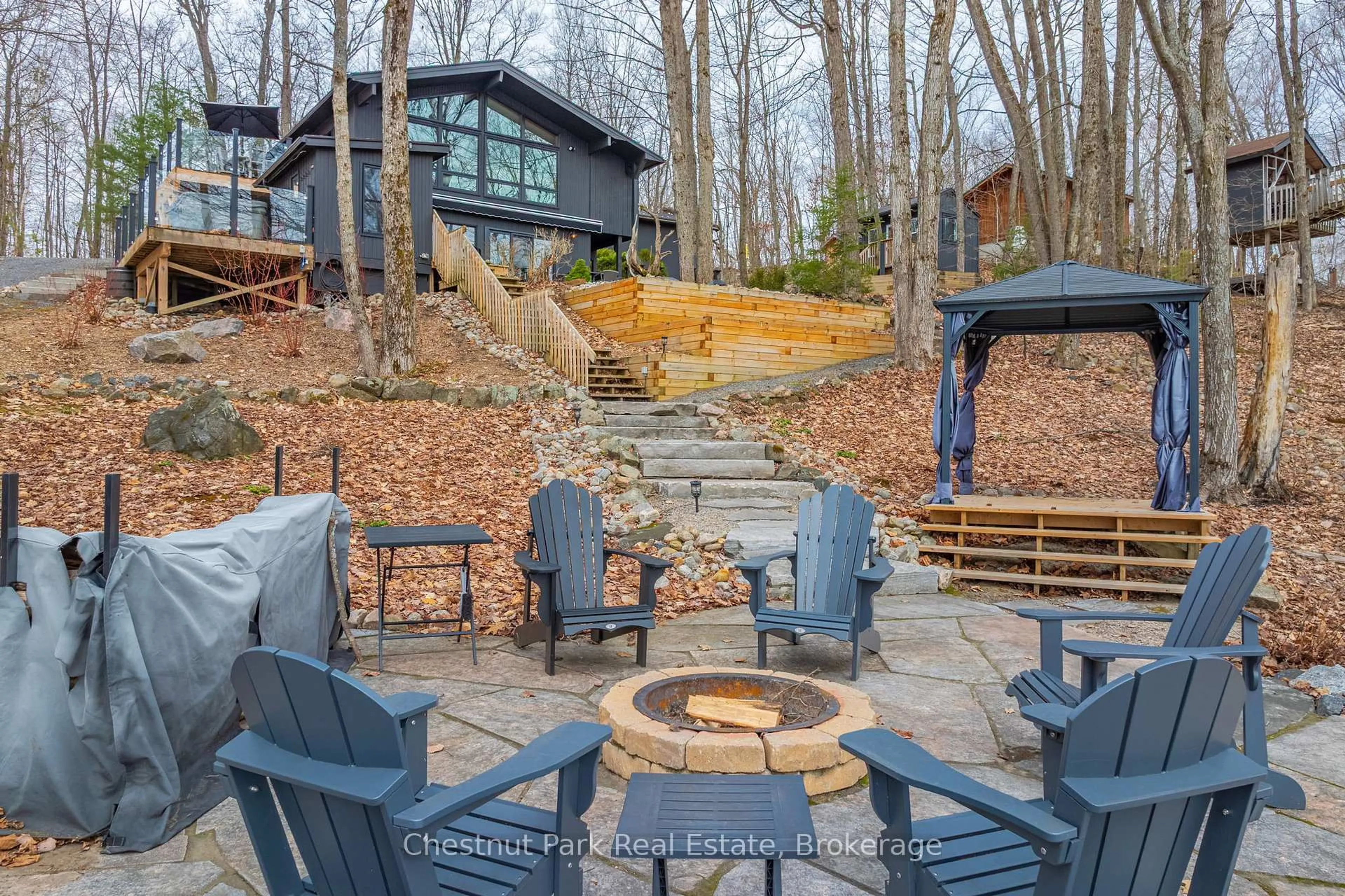 Patio, unknown for 305 Salmon Lake Rd, Seguin Ontario P2A 0B2