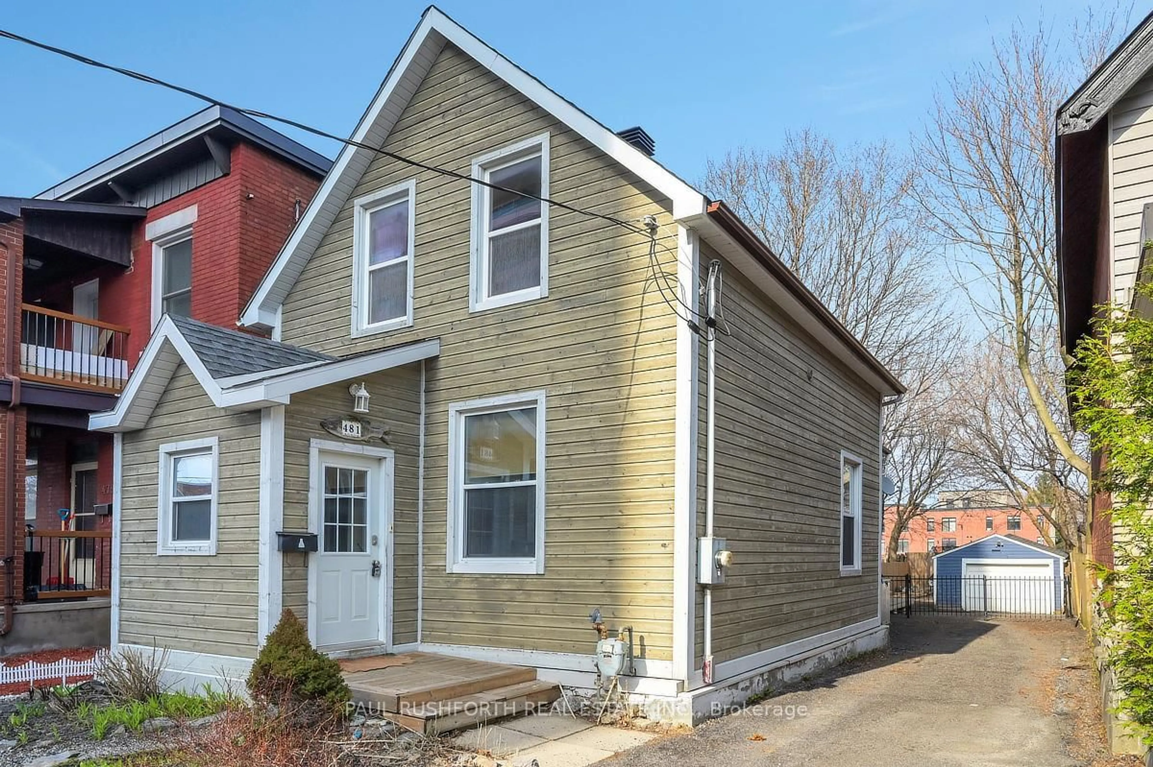 Home with brick exterior material, street for 481 Cambridge St, Ottawa Ontario K1S 4H6