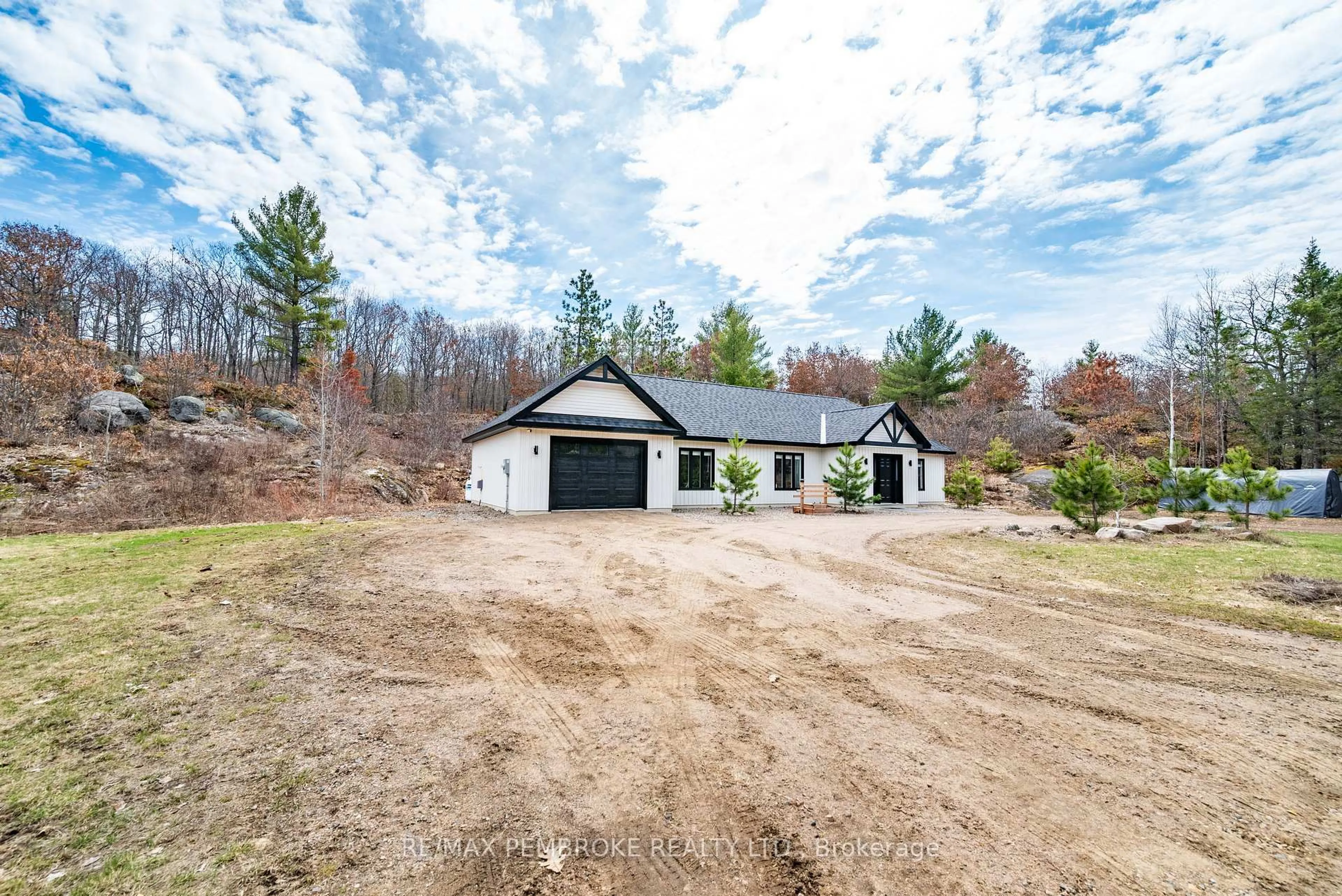 A pic from outside/outdoor area/front of a property/back of a property/a pic from drone, unknown for 41948A Combermere Rd, Barry's Bay Ontario K0J 1B0