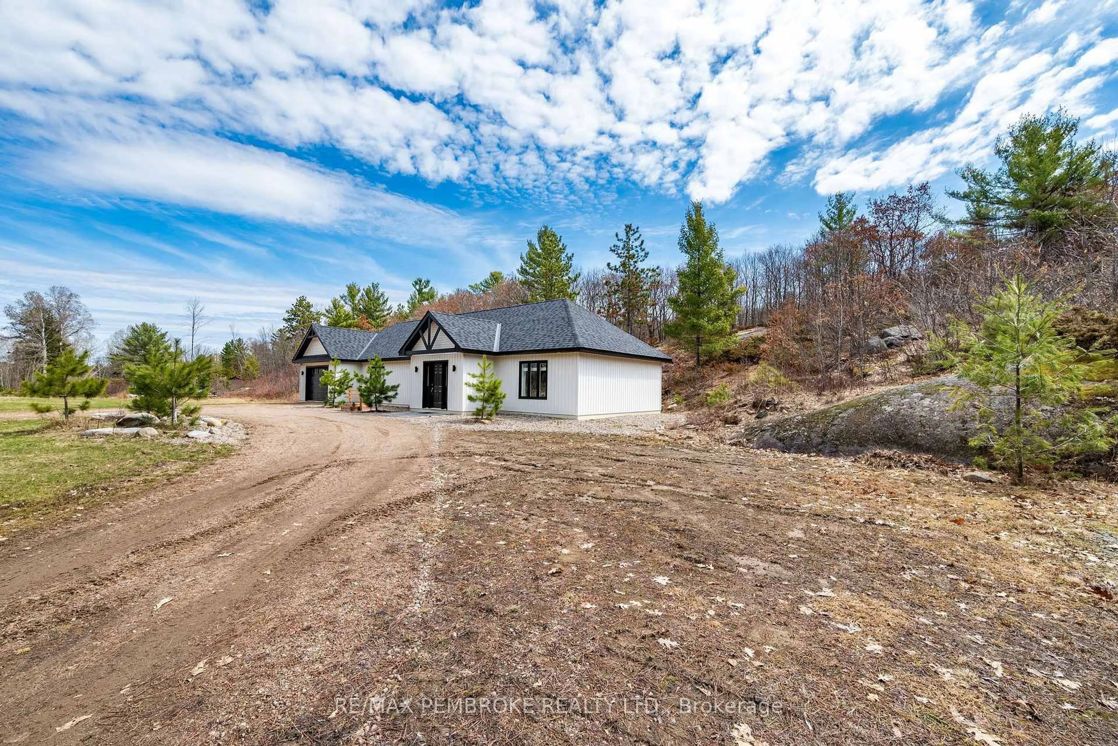 A pic from outside/outdoor area/front of a property/back of a property/a pic from drone, unknown for 41948A Combermere Rd, Barry's Bay Ontario K0J 1B0