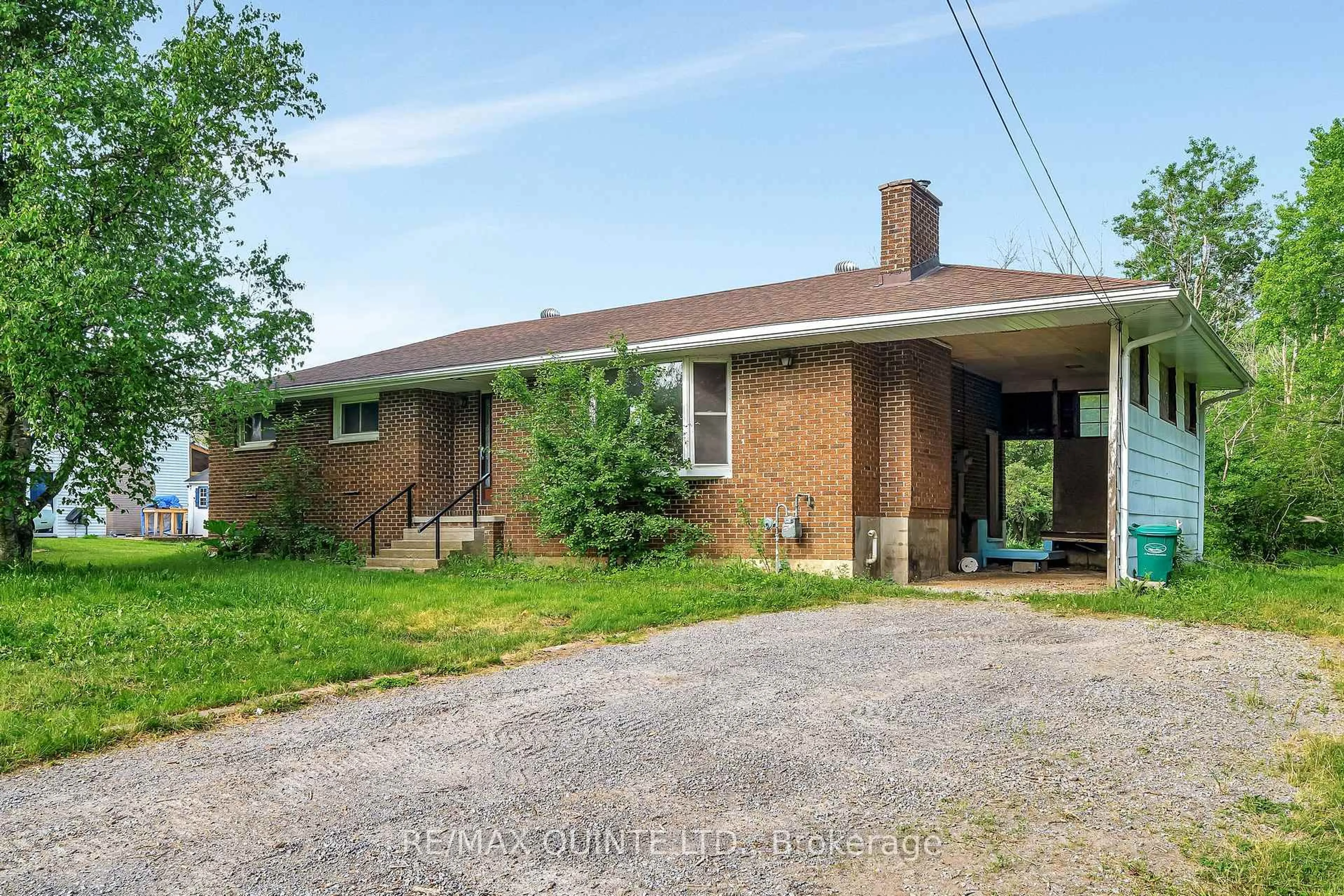Home with brick exterior material, street for 403 Whites Rd, Quinte West Ontario K8V 5P5
