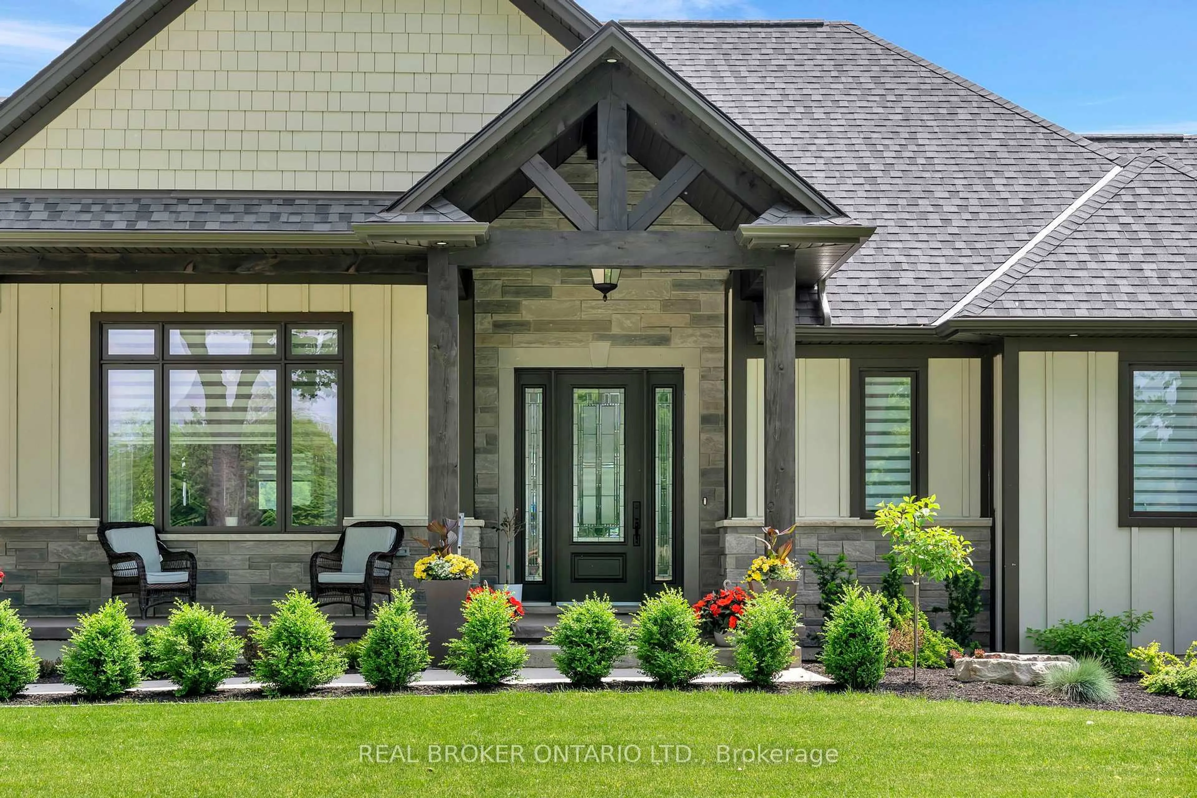 Home with brick exterior material, street for 1250 1st Concession Rd, Norfolk Ontario N0E 1G0