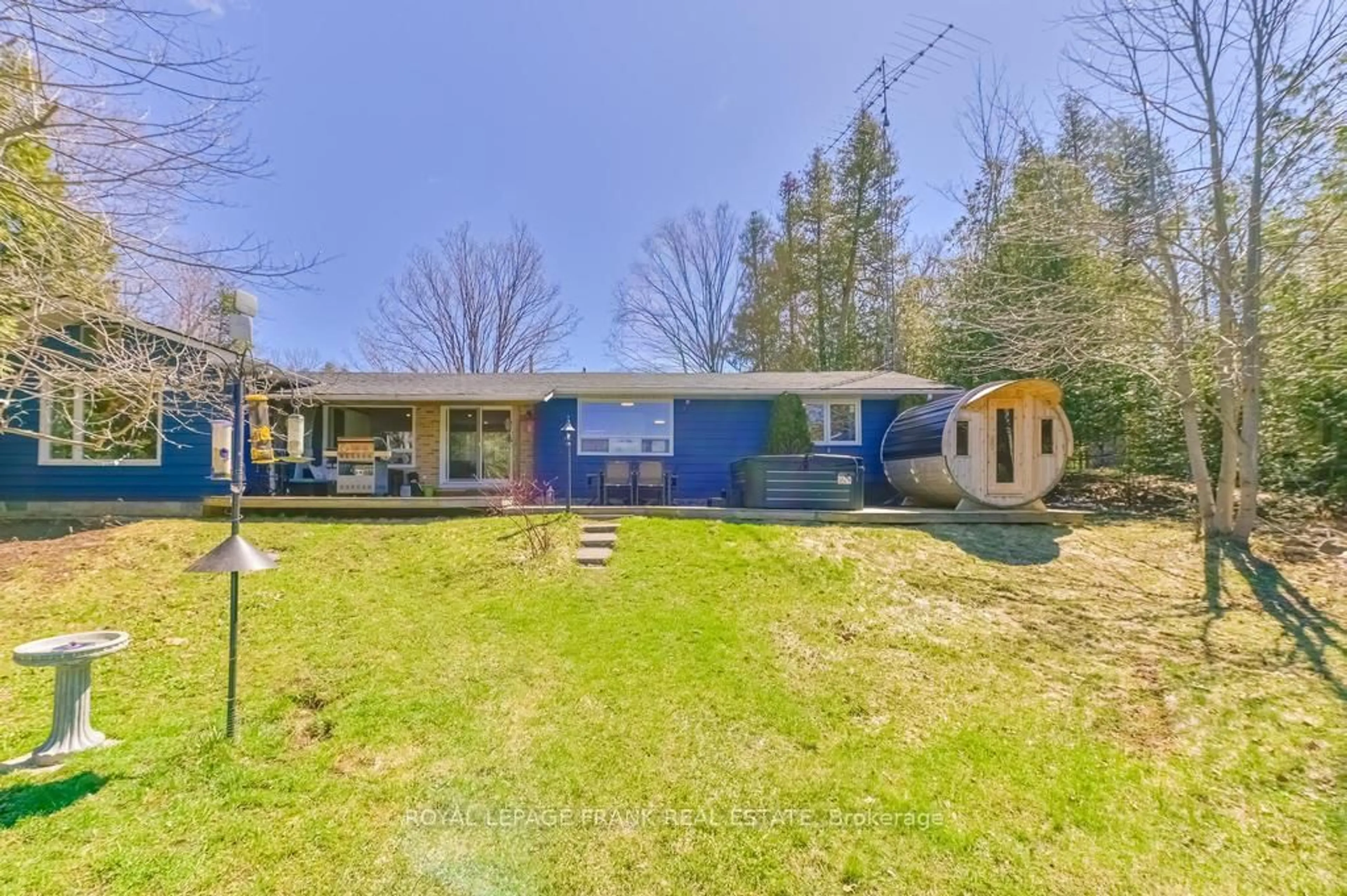 A pic from outside/outdoor area/front of a property/back of a property/a pic from drone, unknown for 284 Kawartha Hideaway Rd, Trent Lakes Ontario K0L 1J0