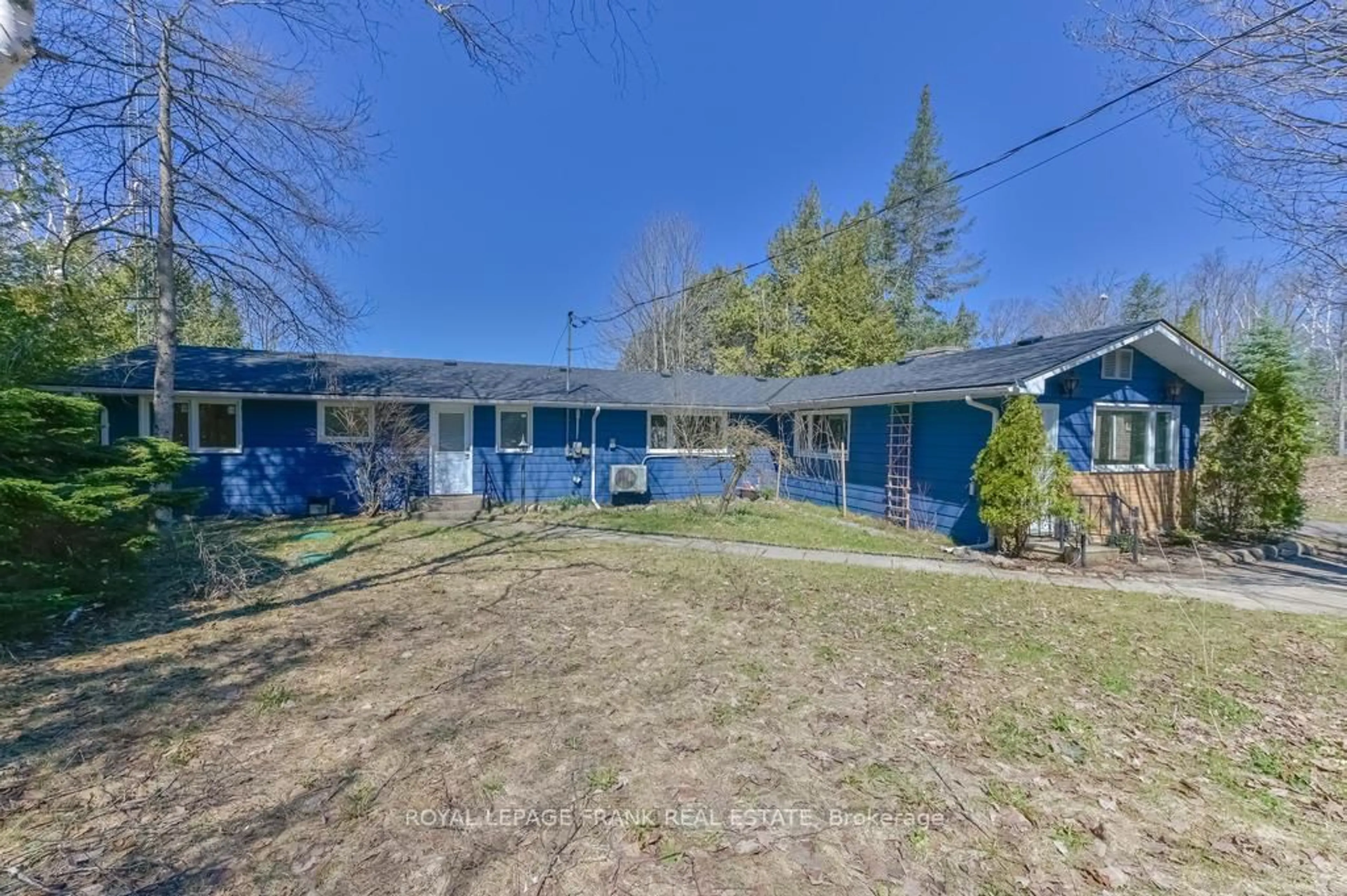 A pic from outside/outdoor area/front of a property/back of a property/a pic from drone, street for 284 Kawartha Hideaway Rd, Trent Lakes Ontario K0L 1J0