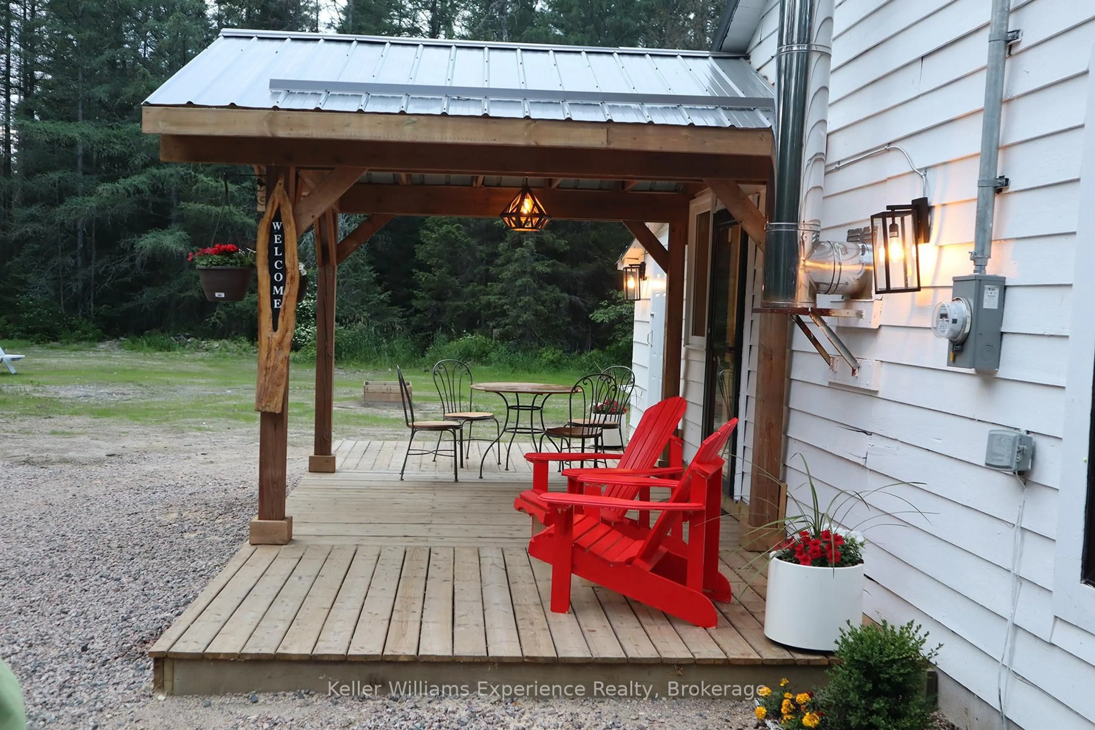 Patio, unknown for 76 Machar River Rd, Machar Ontario P0A 1X0