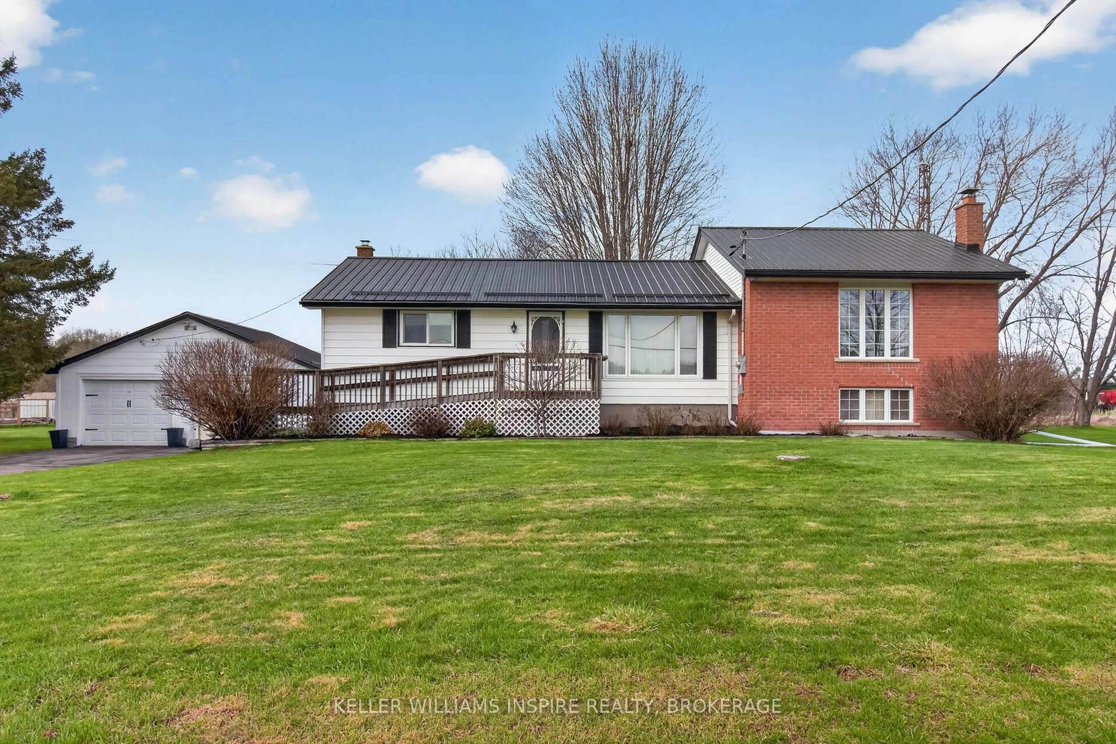 A pic from outside/outdoor area/front of a property/back of a property/a pic from drone, unknown for 337 Simmons Rd, Bissett Creek Ontario K0H 2H0