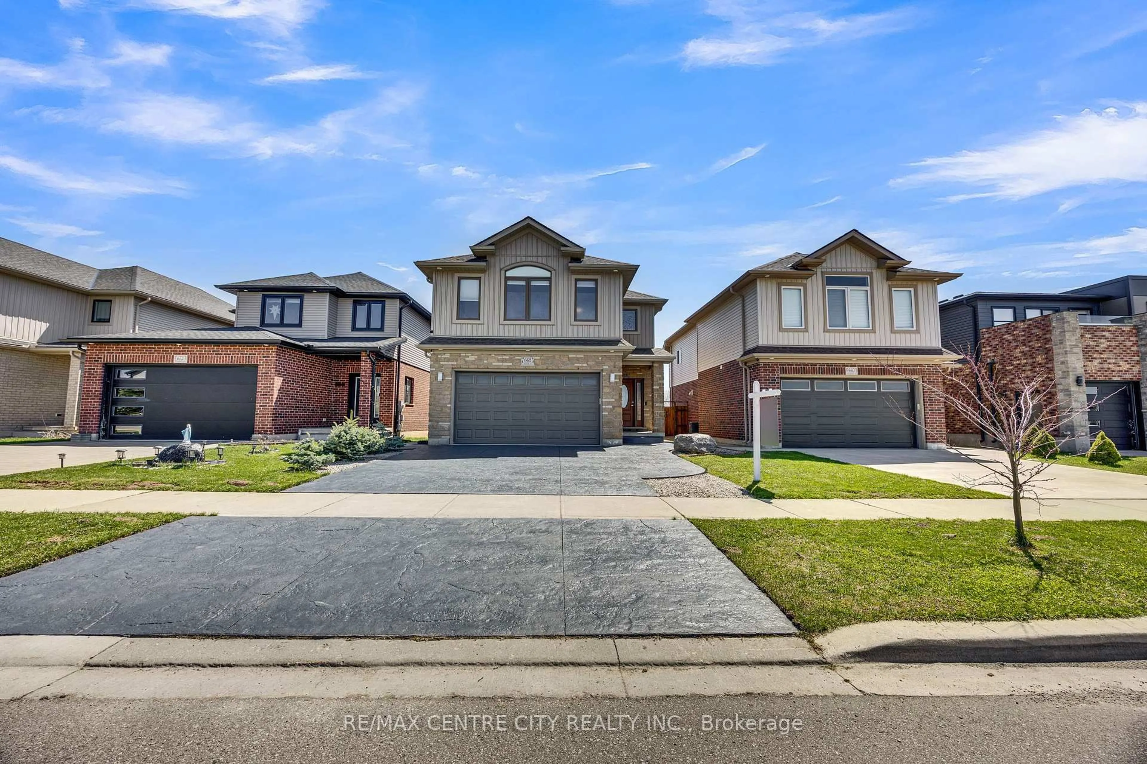 Home with brick exterior material, street for 668 FREEPORT St, London North Ontario N6G 0R3