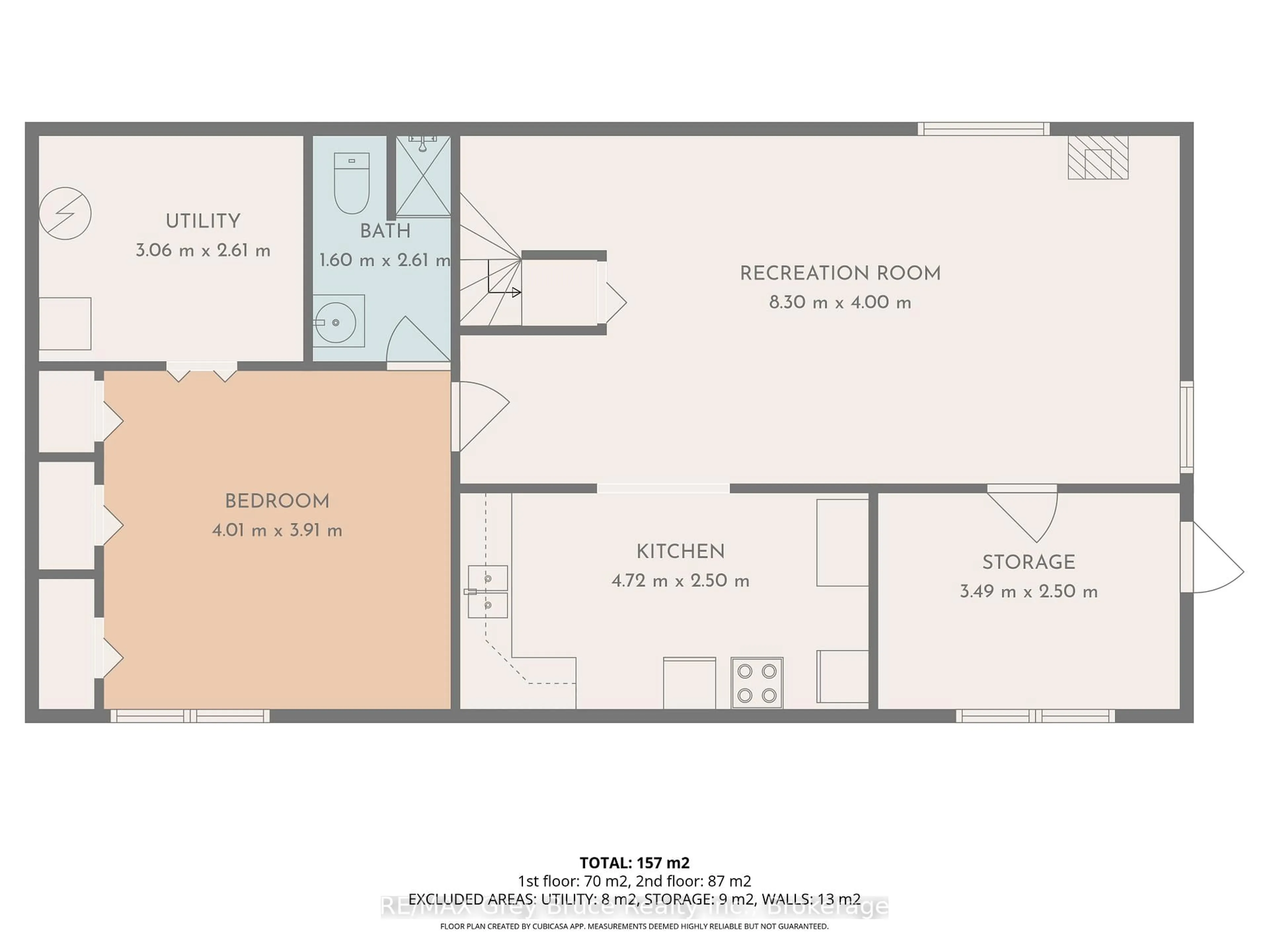 Floor plan for 9 Hector St, South Bruce Peninsula Ontario N0H 2T0