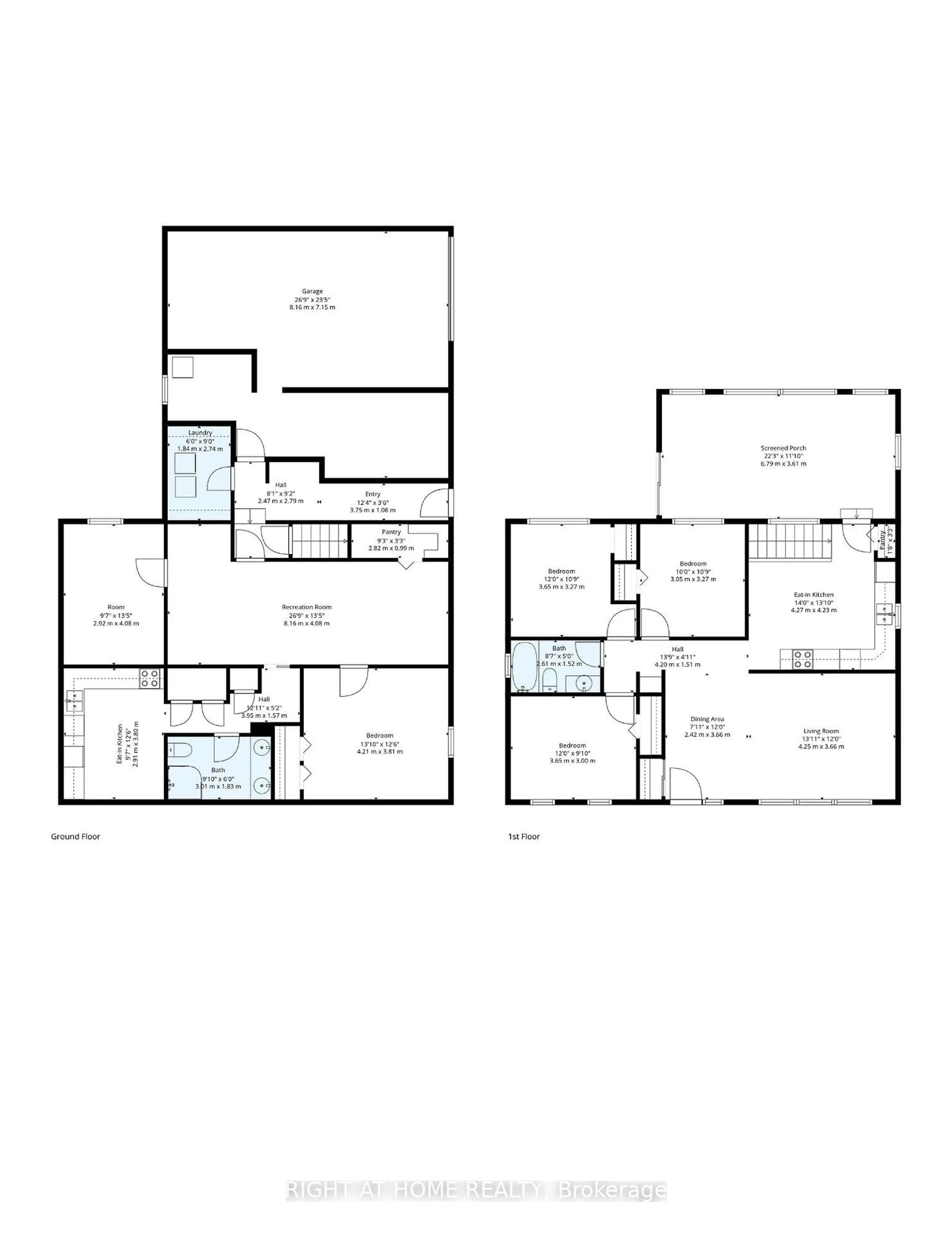 Floor plan for 13 Mcdonald Crt, Hamilton Ontario L9H 7G1