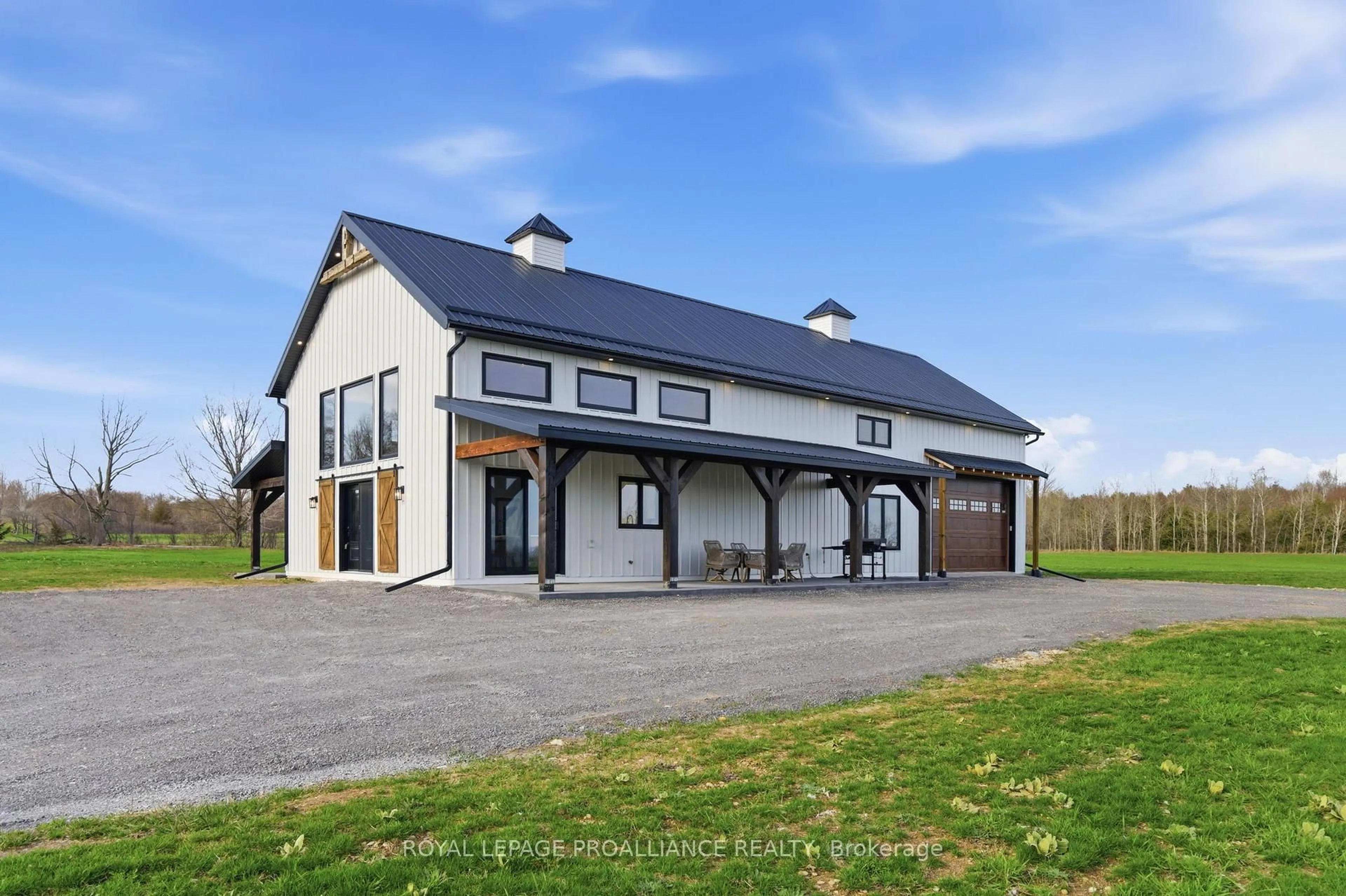 A pic from outside/outdoor area/front of a property/back of a property/a pic from drone, building for 375 Ventress Rd, Cramahe Ontario K0K 1H0