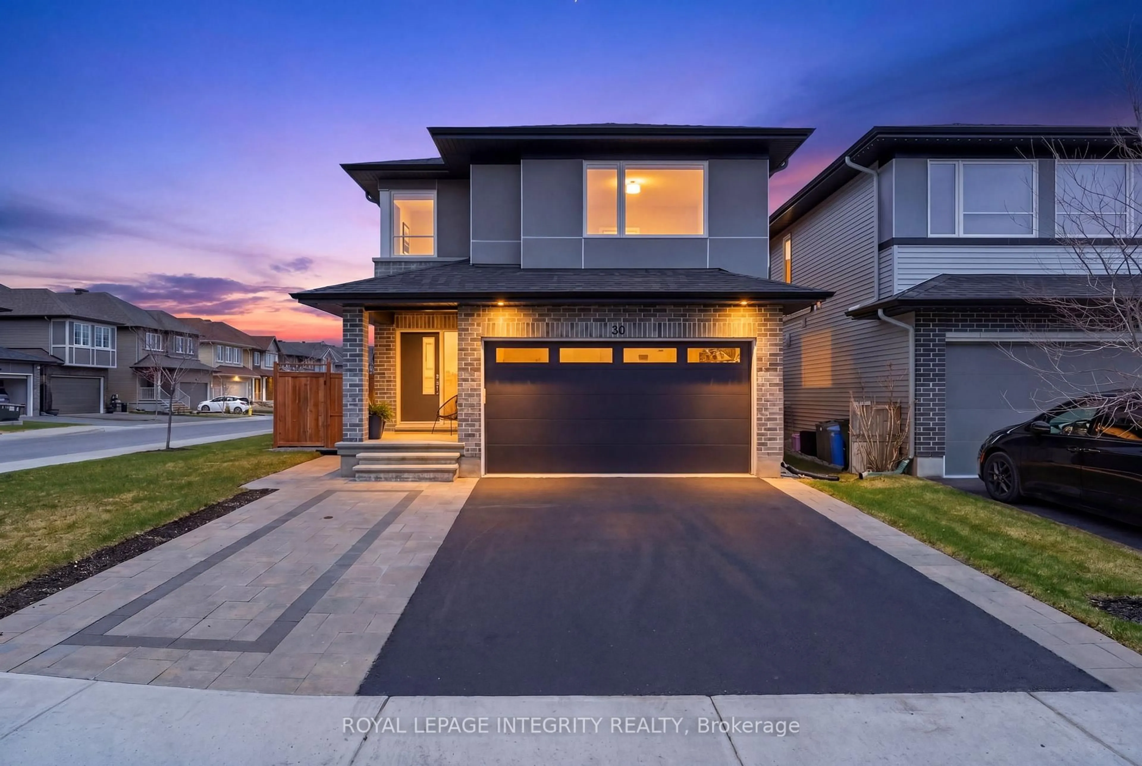 Home with brick exterior material, street for 30 Aridus Cres, Ottawa Ontario K2S 2L4