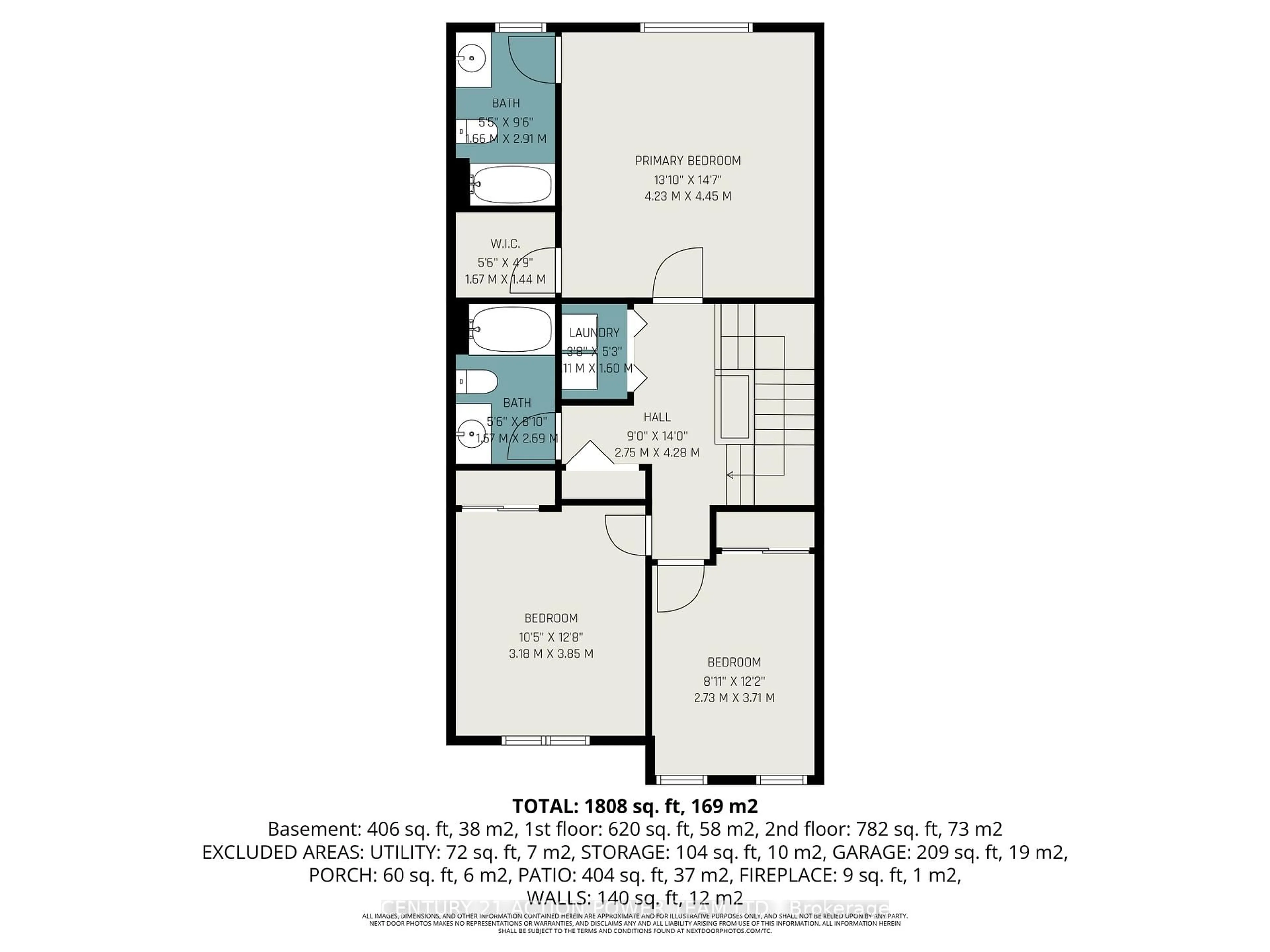 Floor plan for 105 Destiny Private, Ottawa Ontario K4A 0K6
