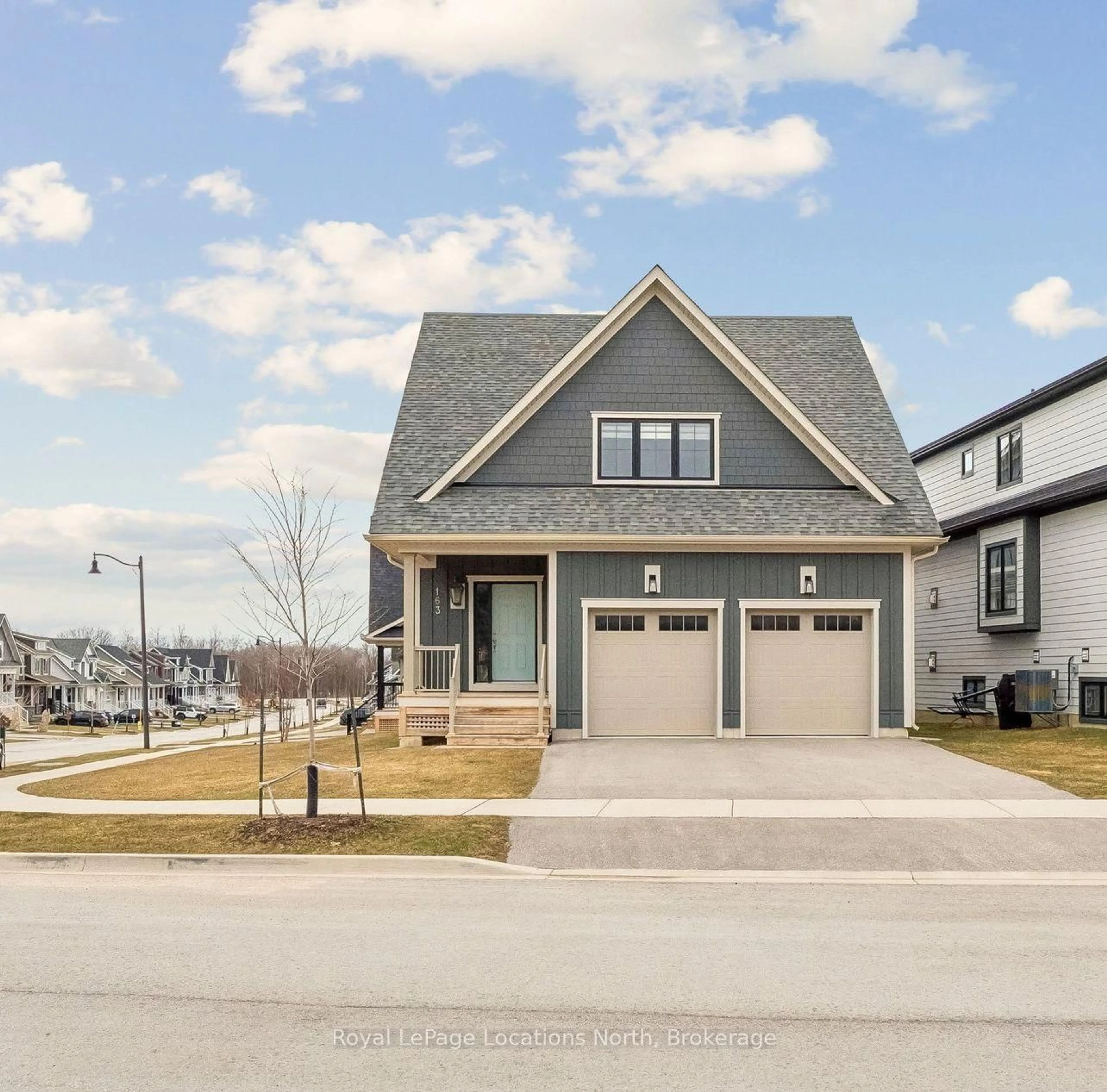 Home with brick exterior material, street for 163 Courtland St, Blue Mountains Ontario L9Y 5L7