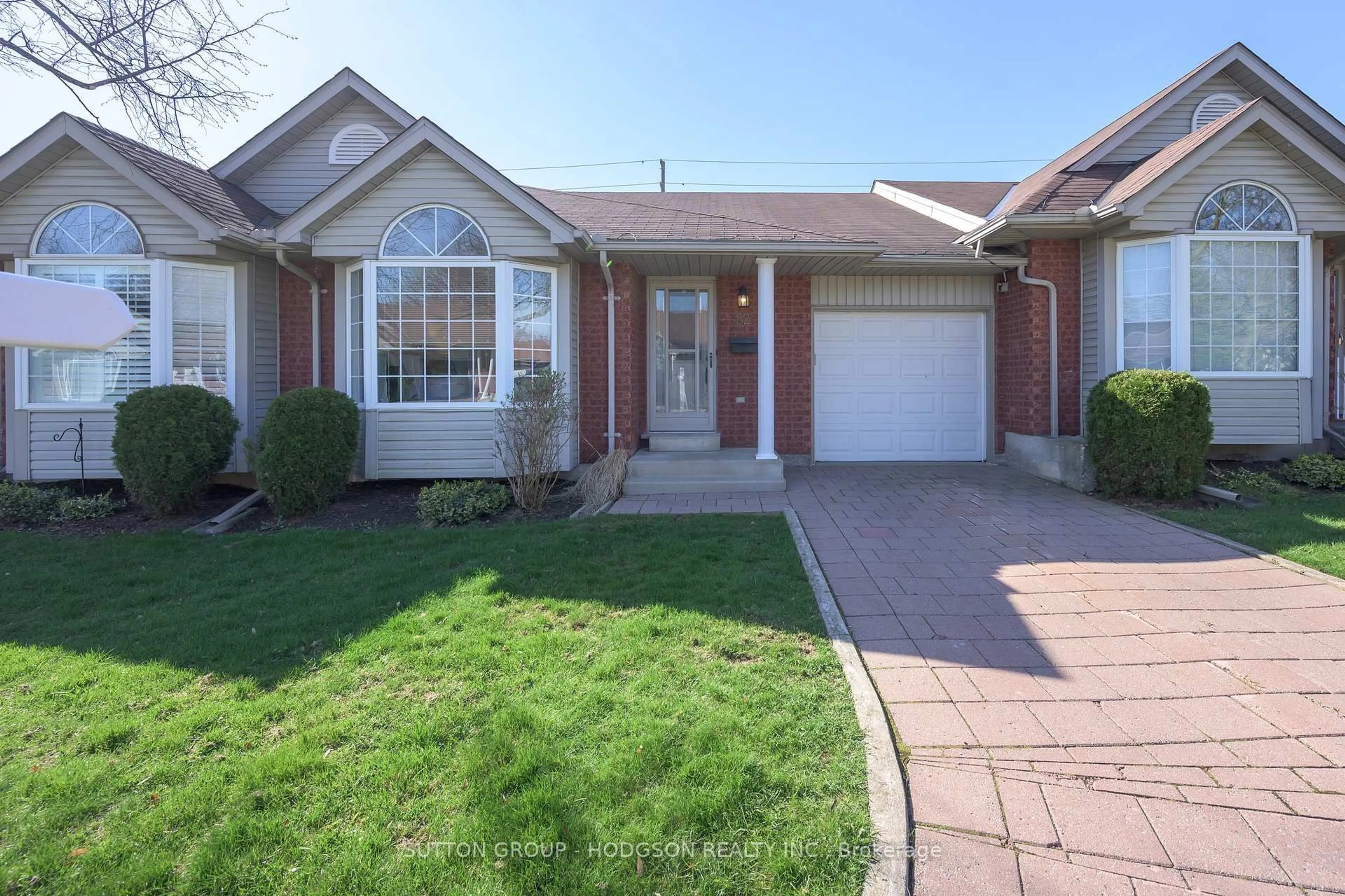 Home with brick exterior material, street for 875 Thistledown Way #32, London North Ontario N6G 5G5