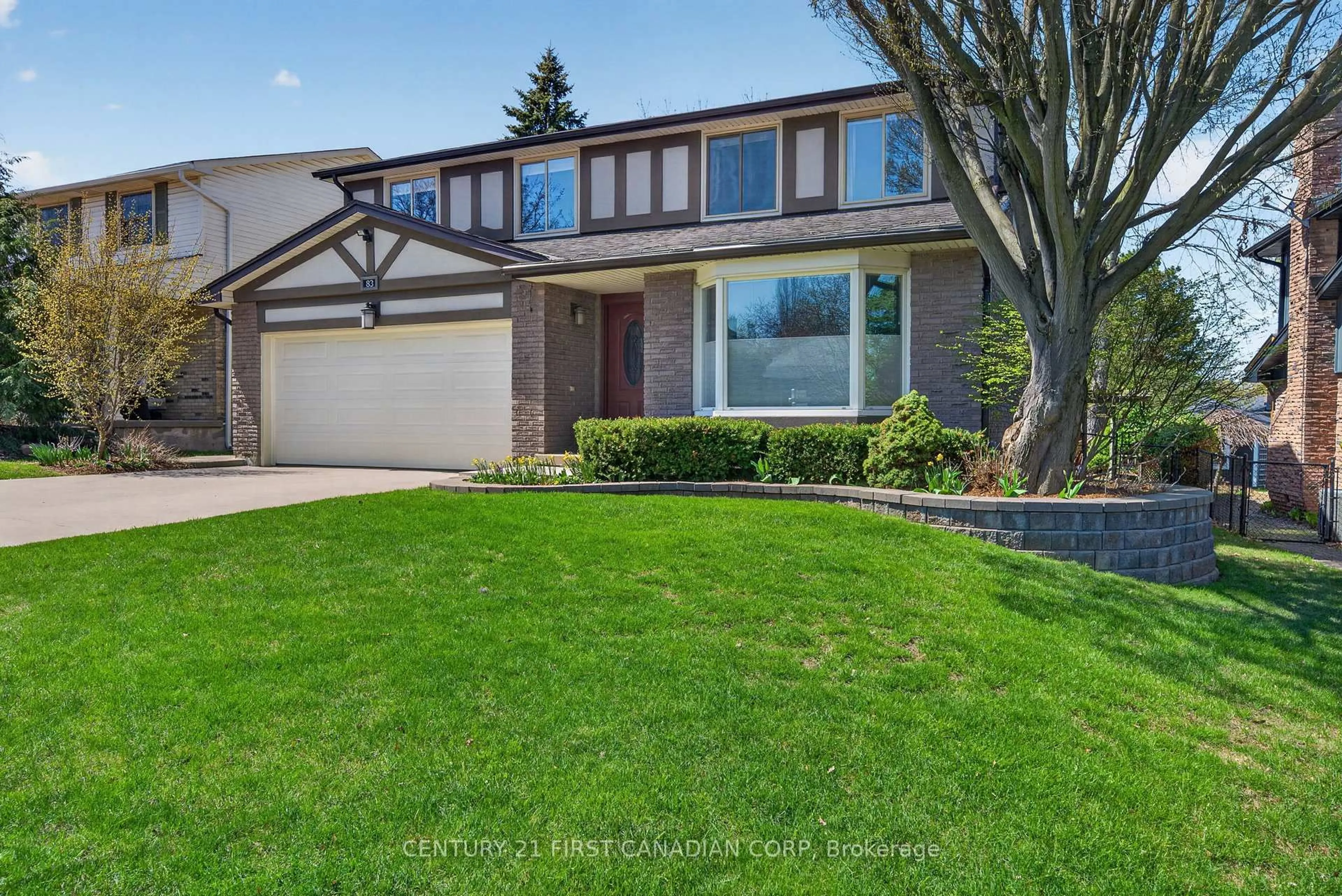 Home with vinyl exterior material, street for 83 Guildford Cres, London South Ontario N6J 3Y3