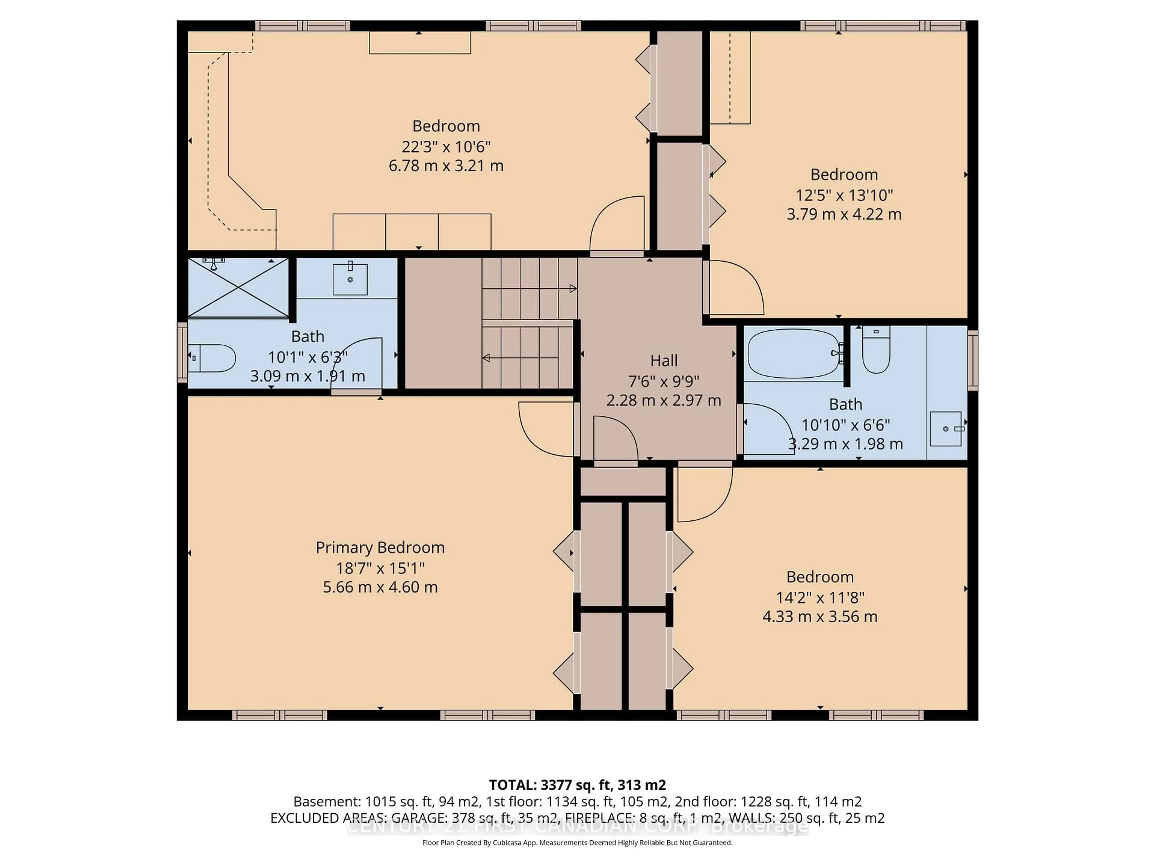 Floor plan for 83 Guildford Cres, London South Ontario N6J 3Y3
