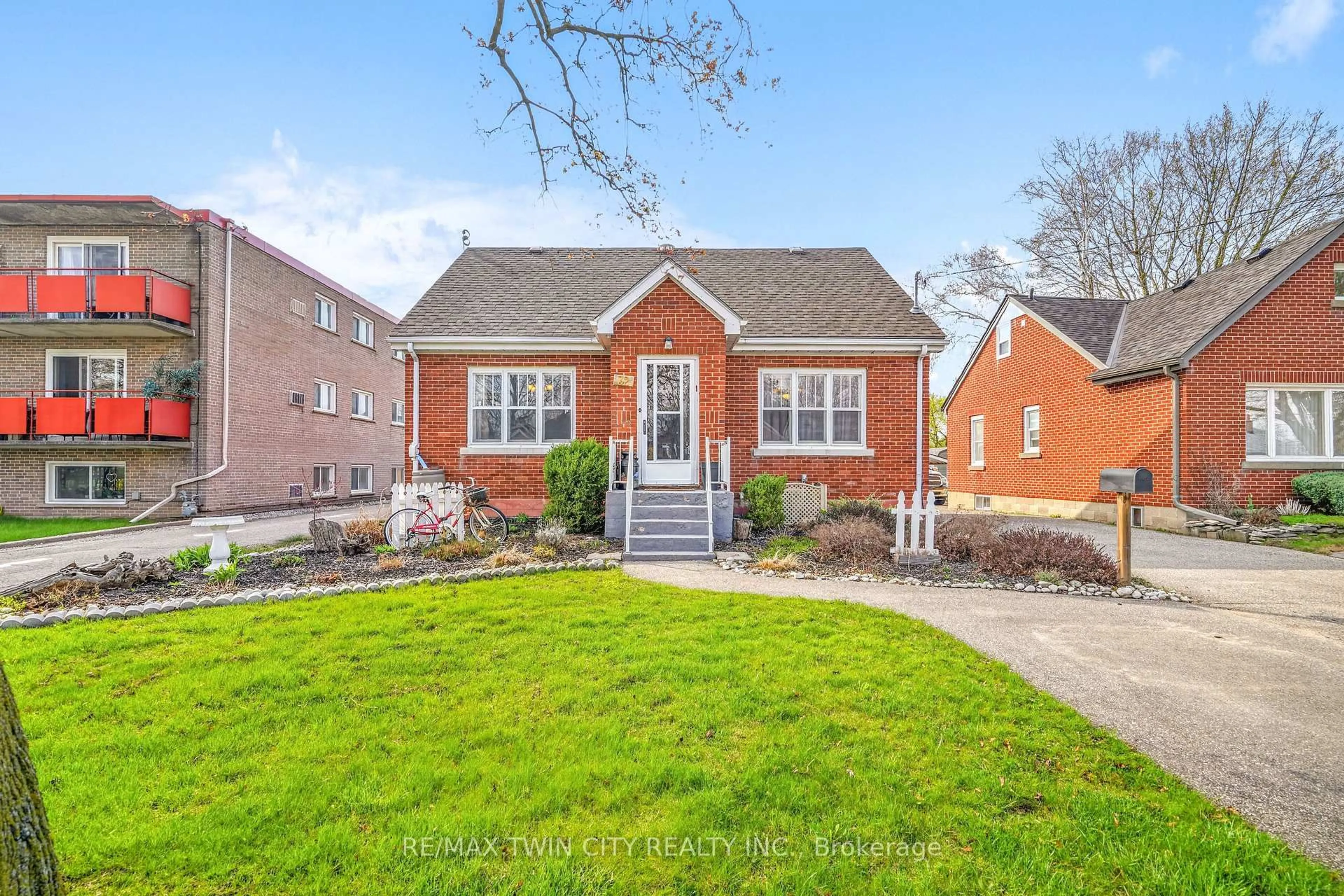 Home with brick exterior material, street for 32 Fulton St, Brantford Ontario N3R 4E5