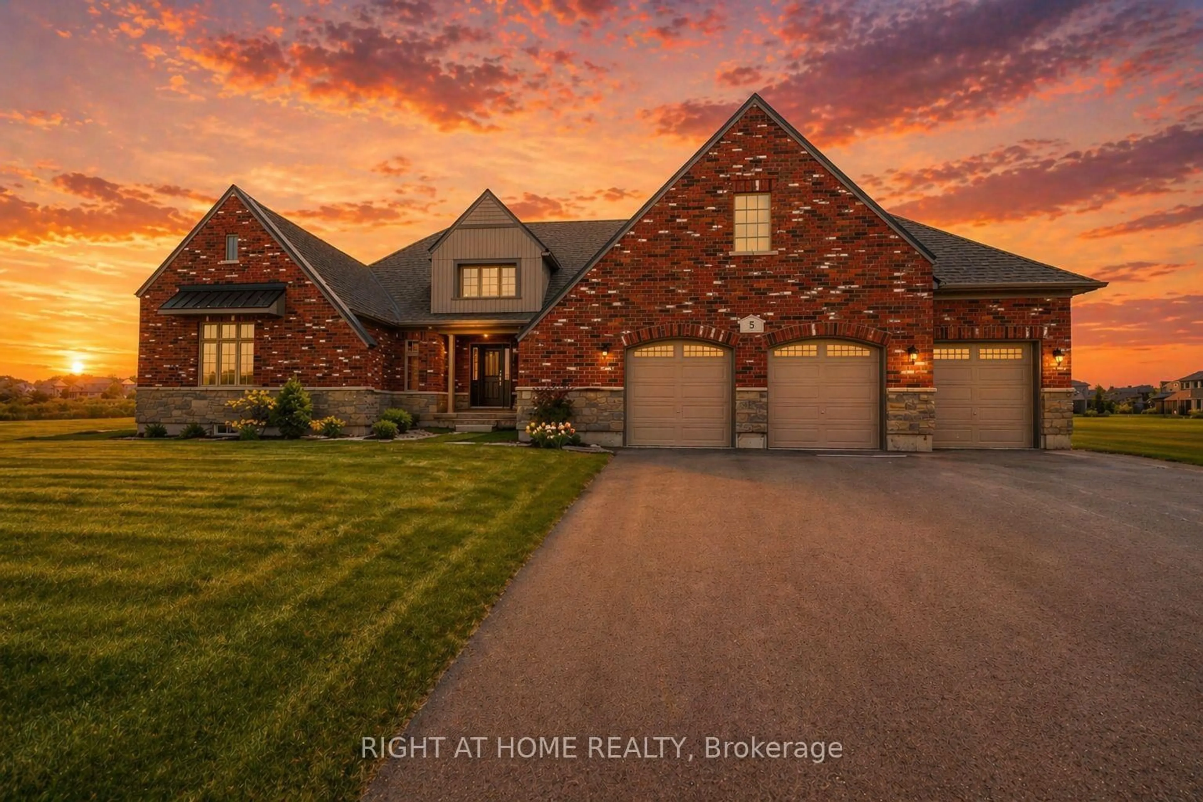 Home with brick exterior material, street for 5 Skyvue Cres, Quinte West Ontario K0K 1L0