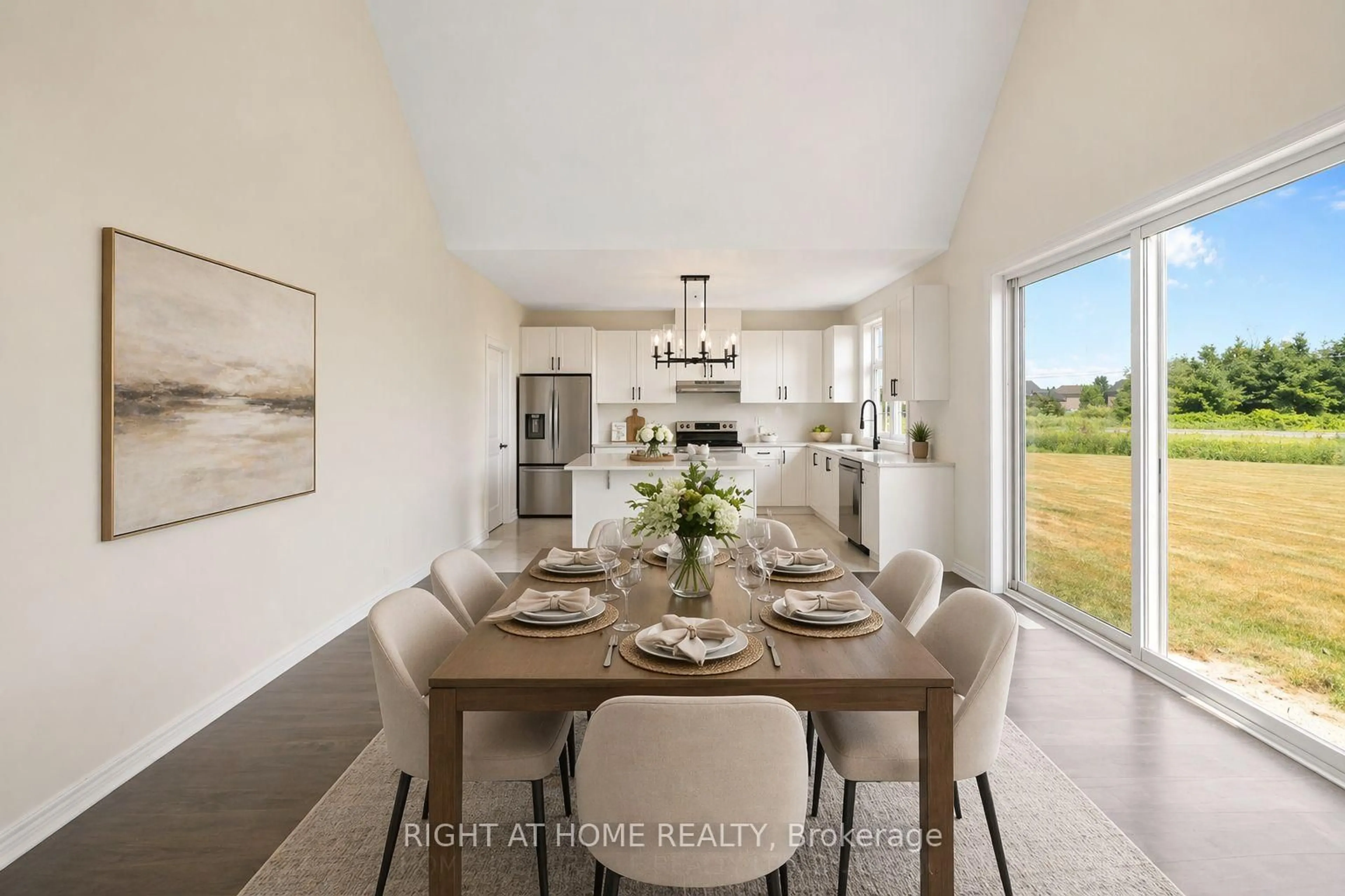 Dining room, ceramic/tile floor for 5 Skyvue Cres, Quinte West Ontario K0K 1L0