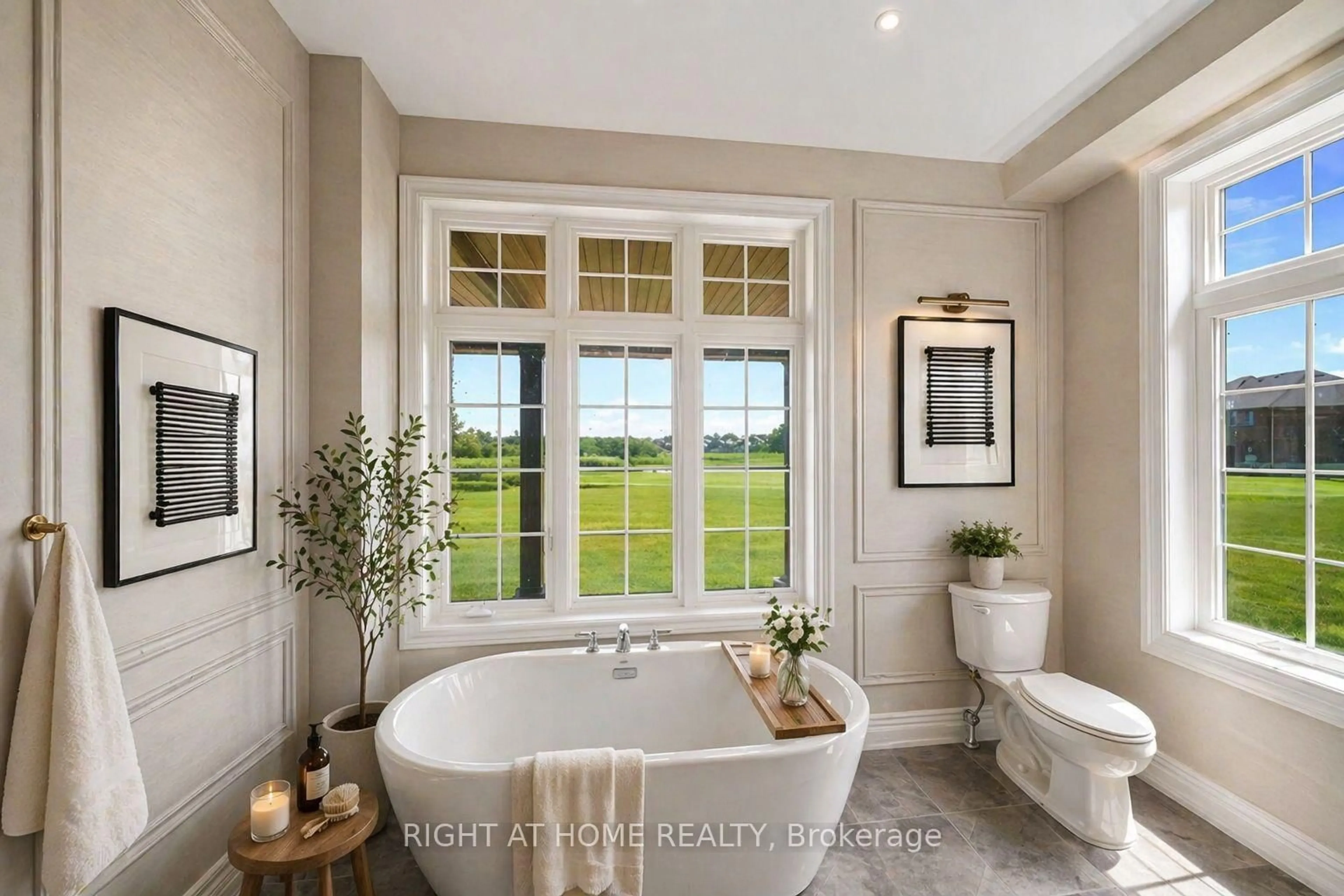 Contemporary bathroom, ceramic/tile floor for 5 Skyvue Cres, Quinte West Ontario K0K 1L0