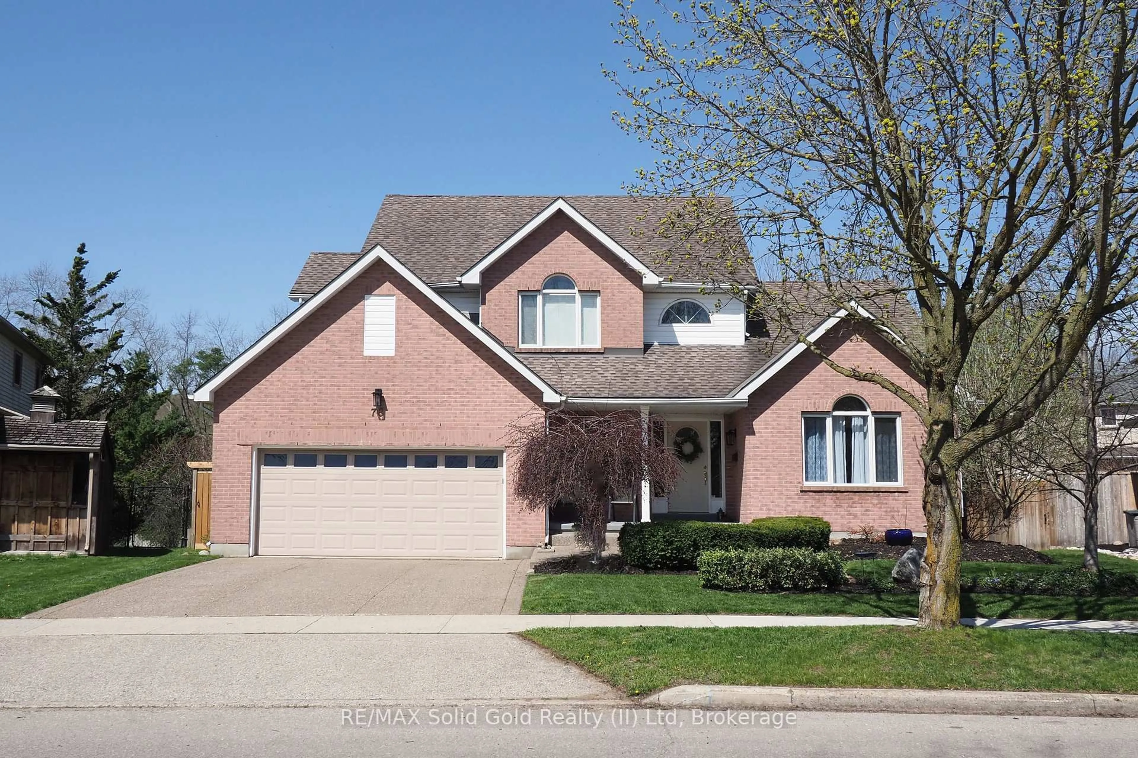 Home with brick exterior material, street for 78 Nith River Way, North Dumfries Ontario N0B 1E0