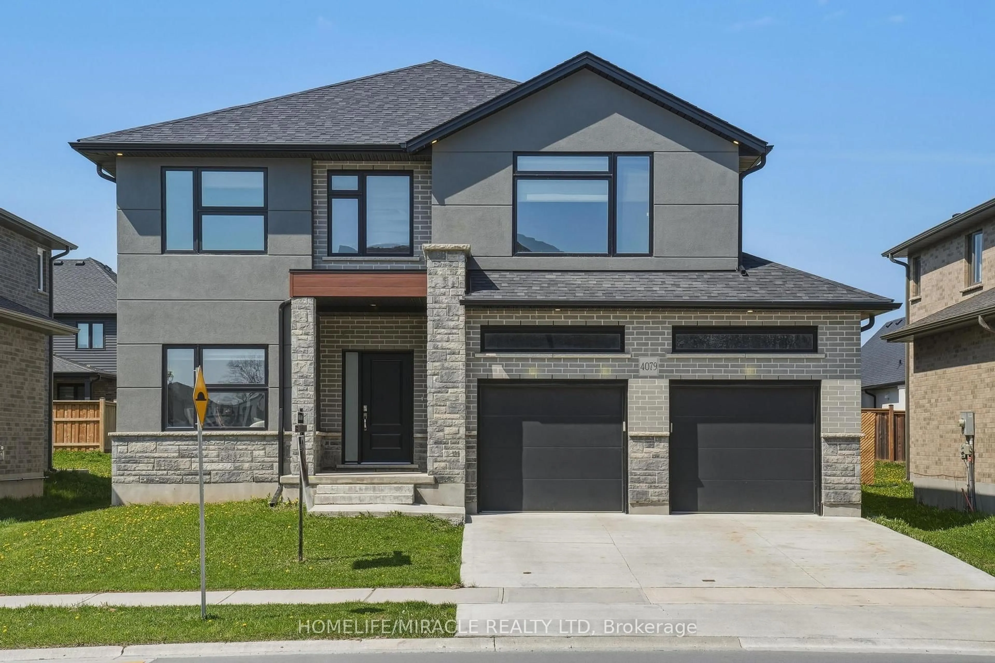 Home with brick exterior material, street for 4079 Campbell St, London South Ontario N6P 0H5