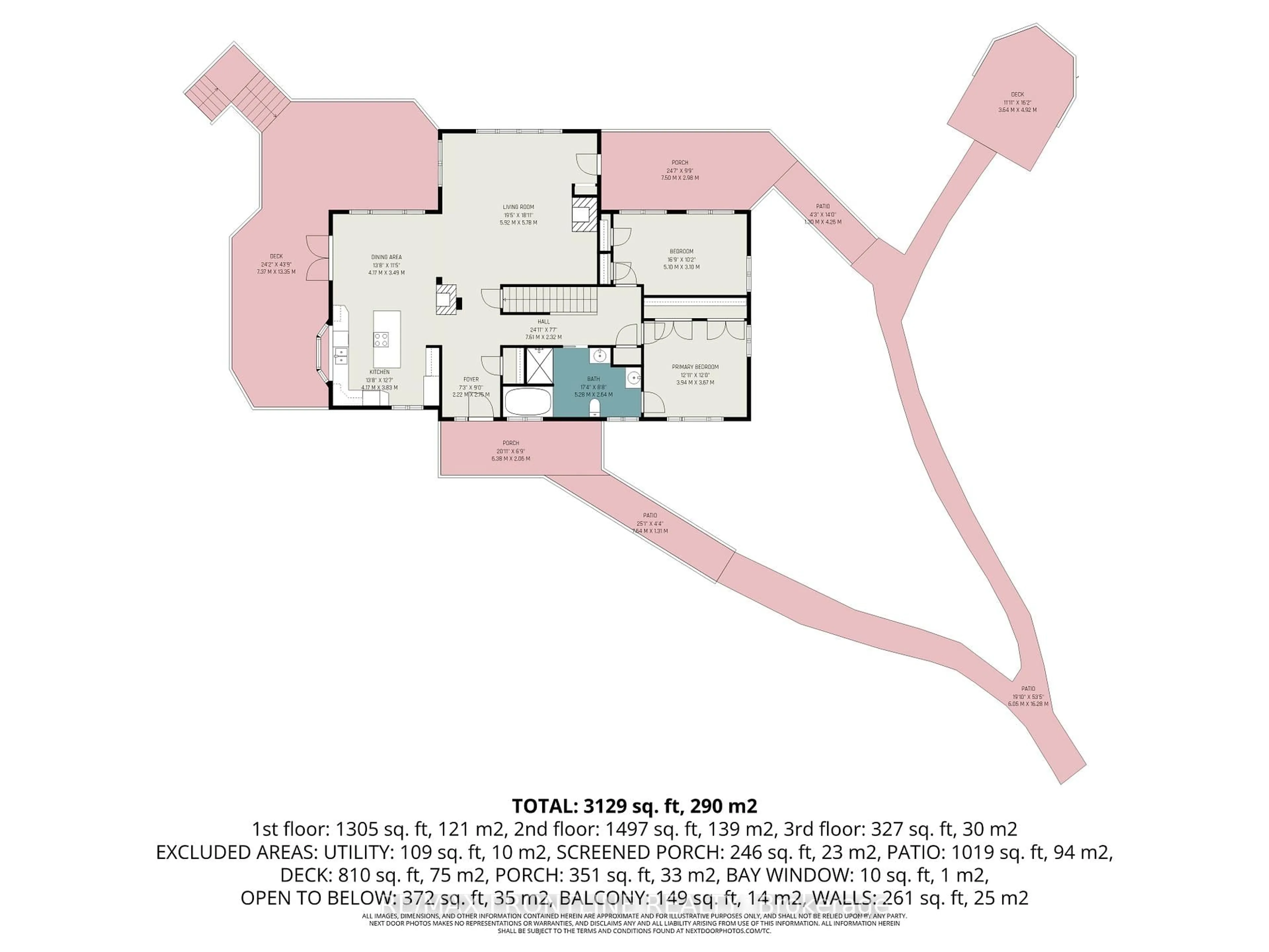 Floor plan for 1337 Fallbrook Rd, Balderson Ontario K0G 1A0
