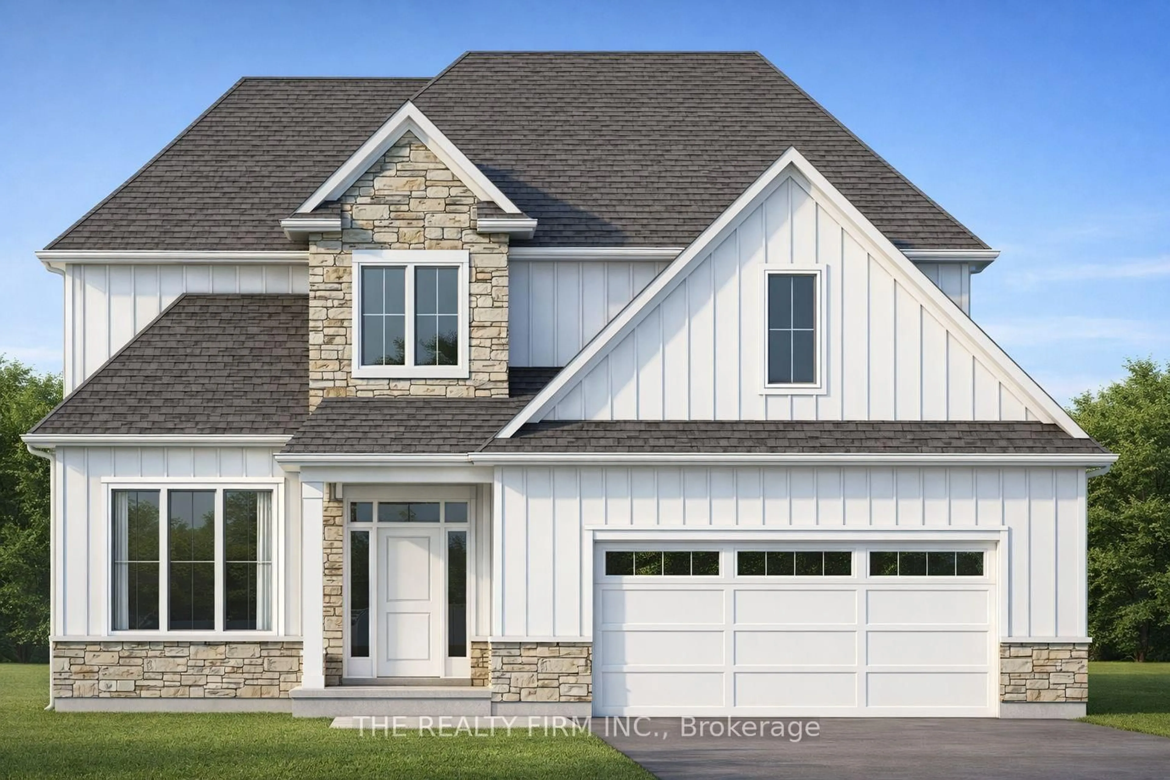 Home with brick exterior material, street for 158 Harvest Lane, Thames Centre Ontario N0L 1G2