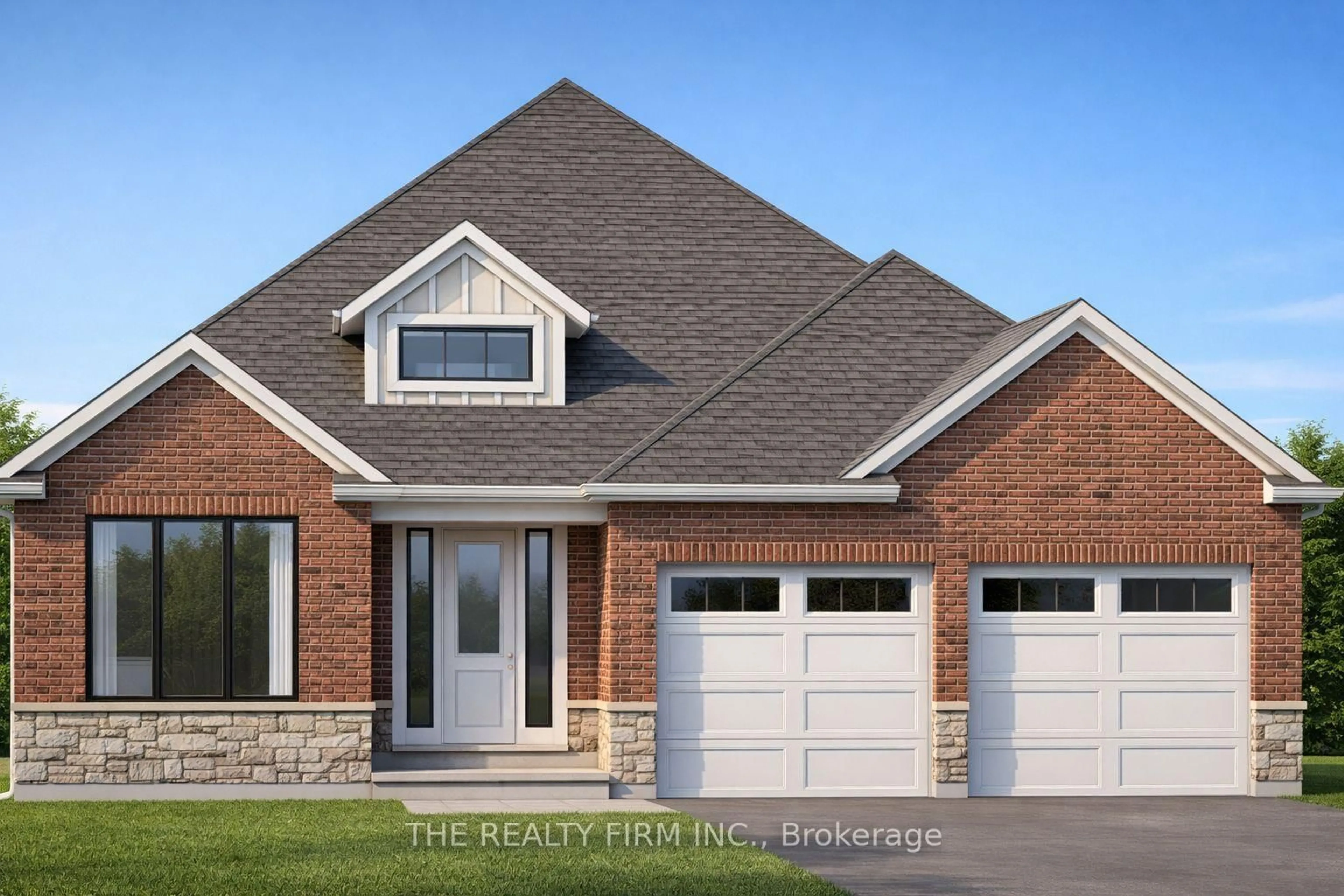 Home with brick exterior material, street for 241 Harvest Lane, Thames Centre Ontario N0L 1G2
