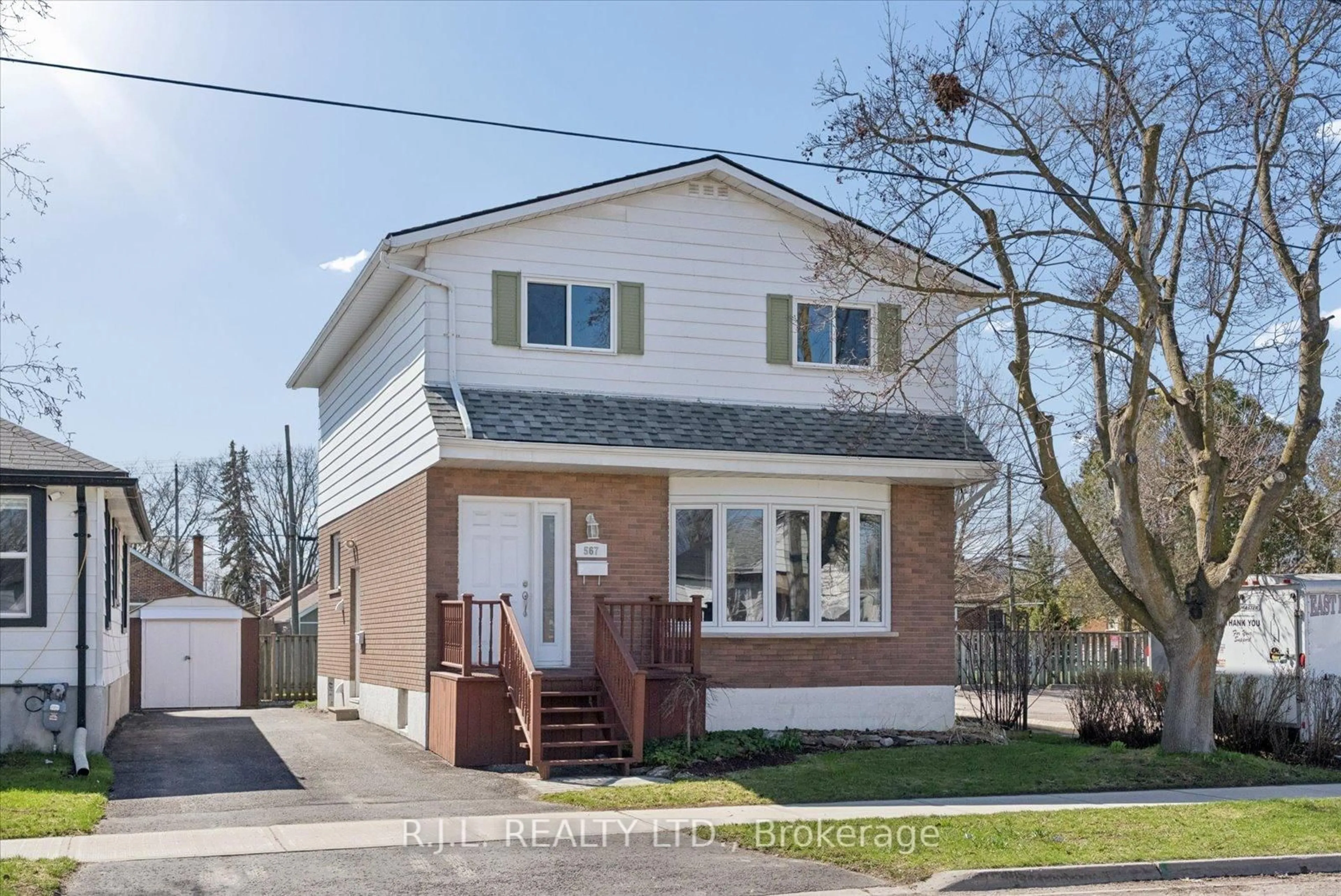 Home with brick exterior material, street for 567 Howden St, Peterborough Ontario K9J 4B4