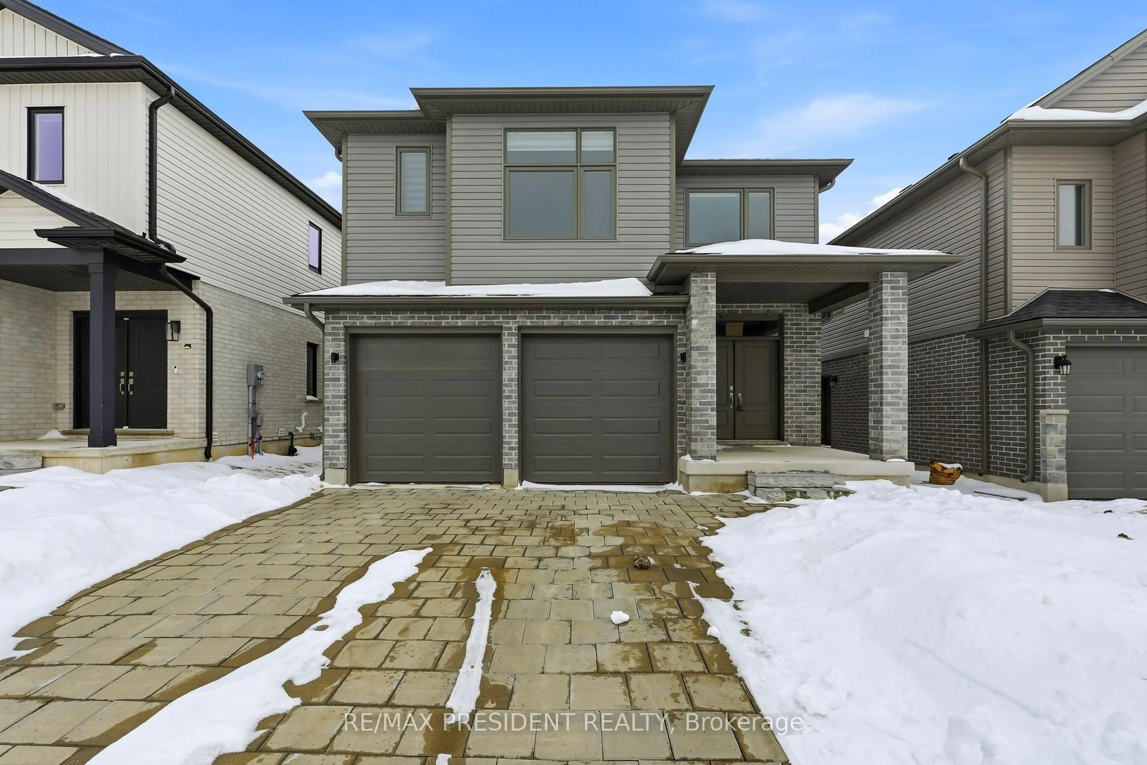 Home with brick exterior material, street for 3624 Earlston Cross, London South Ontario N6L 0G6