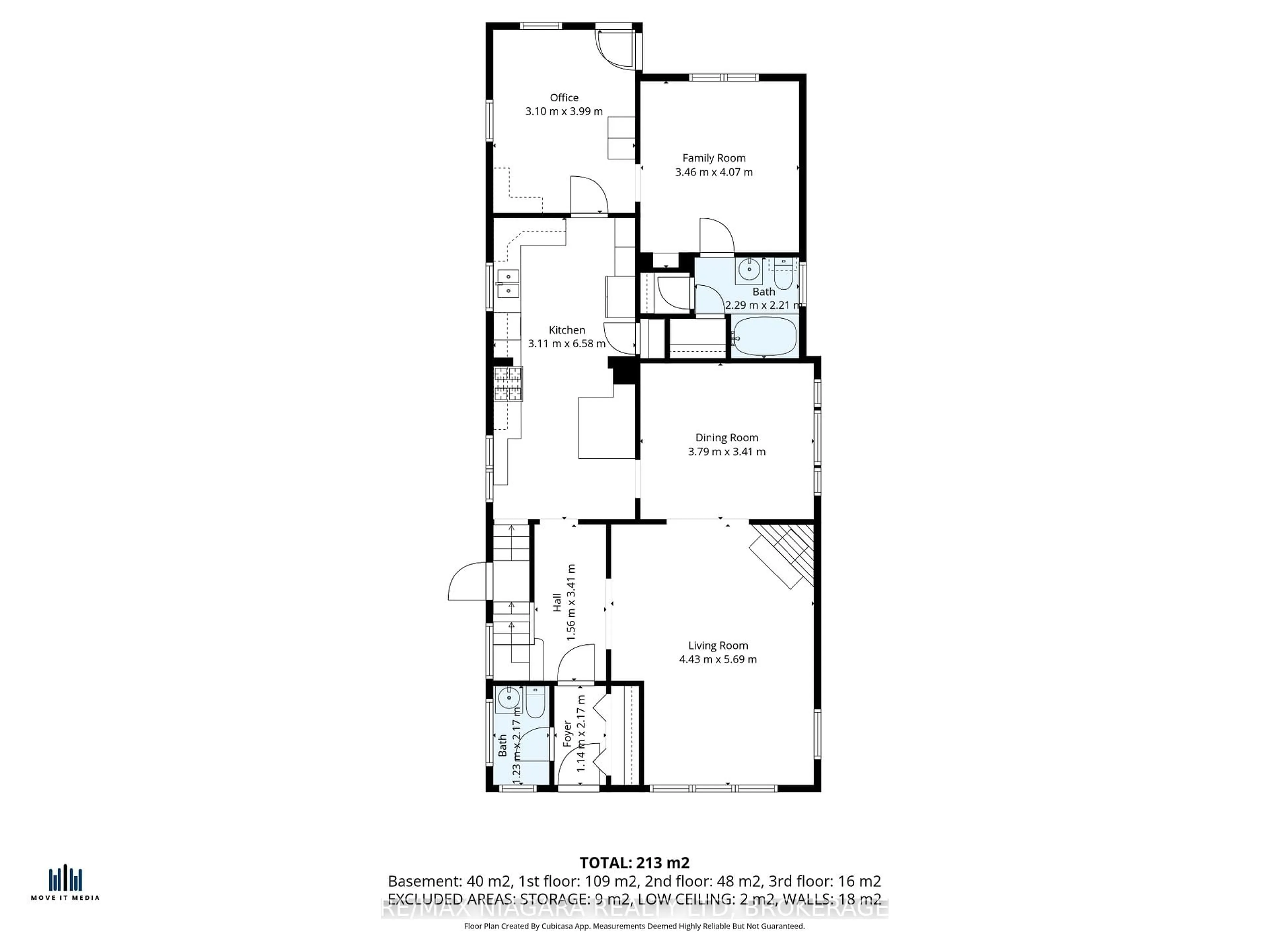 Floor plan for 294 Stanley St, Port Colborne Ontario L3K 3A2