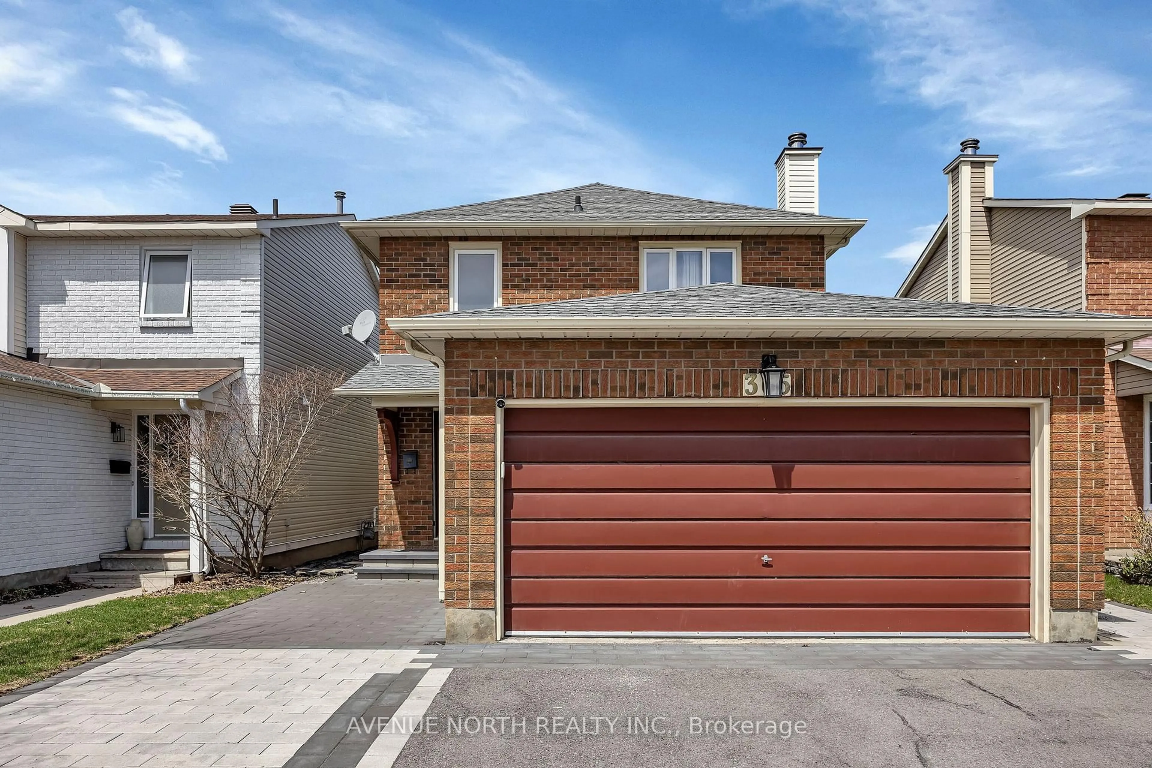 Home with brick exterior material, street for 365 Lefebvre Way, Orleans Ontario K1E 2W5