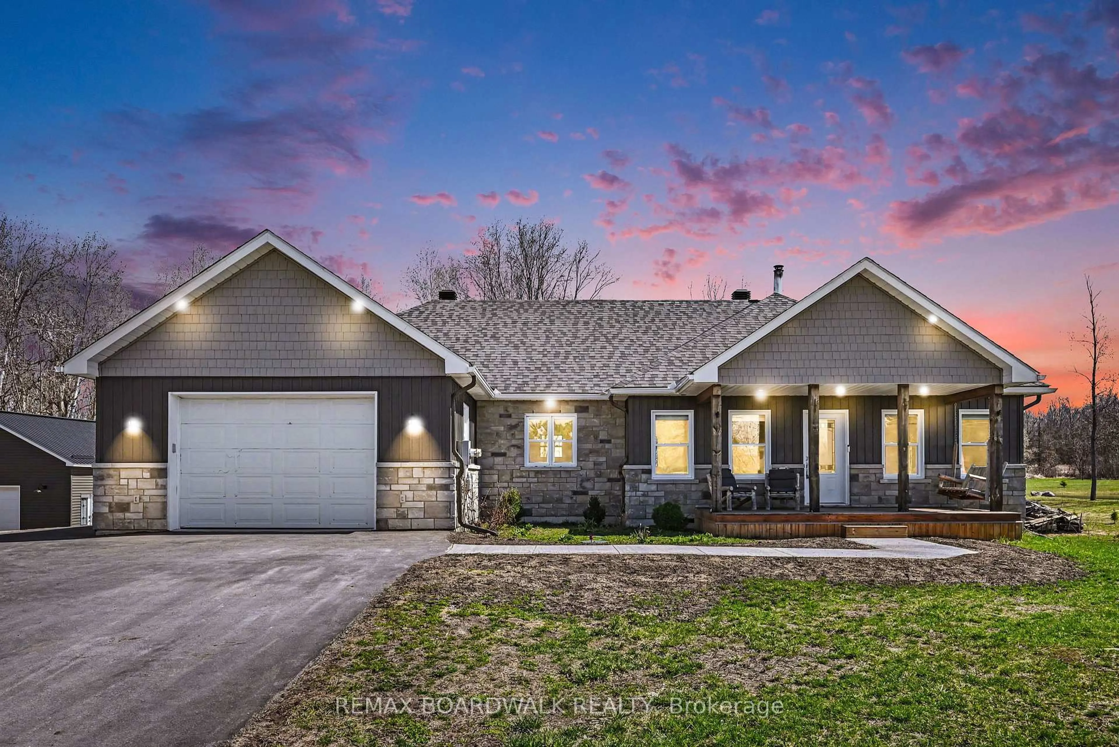 Home with brick exterior material, street for 3247 Tolmies Corners Rd, North Stormont Ontario K0C 1V0