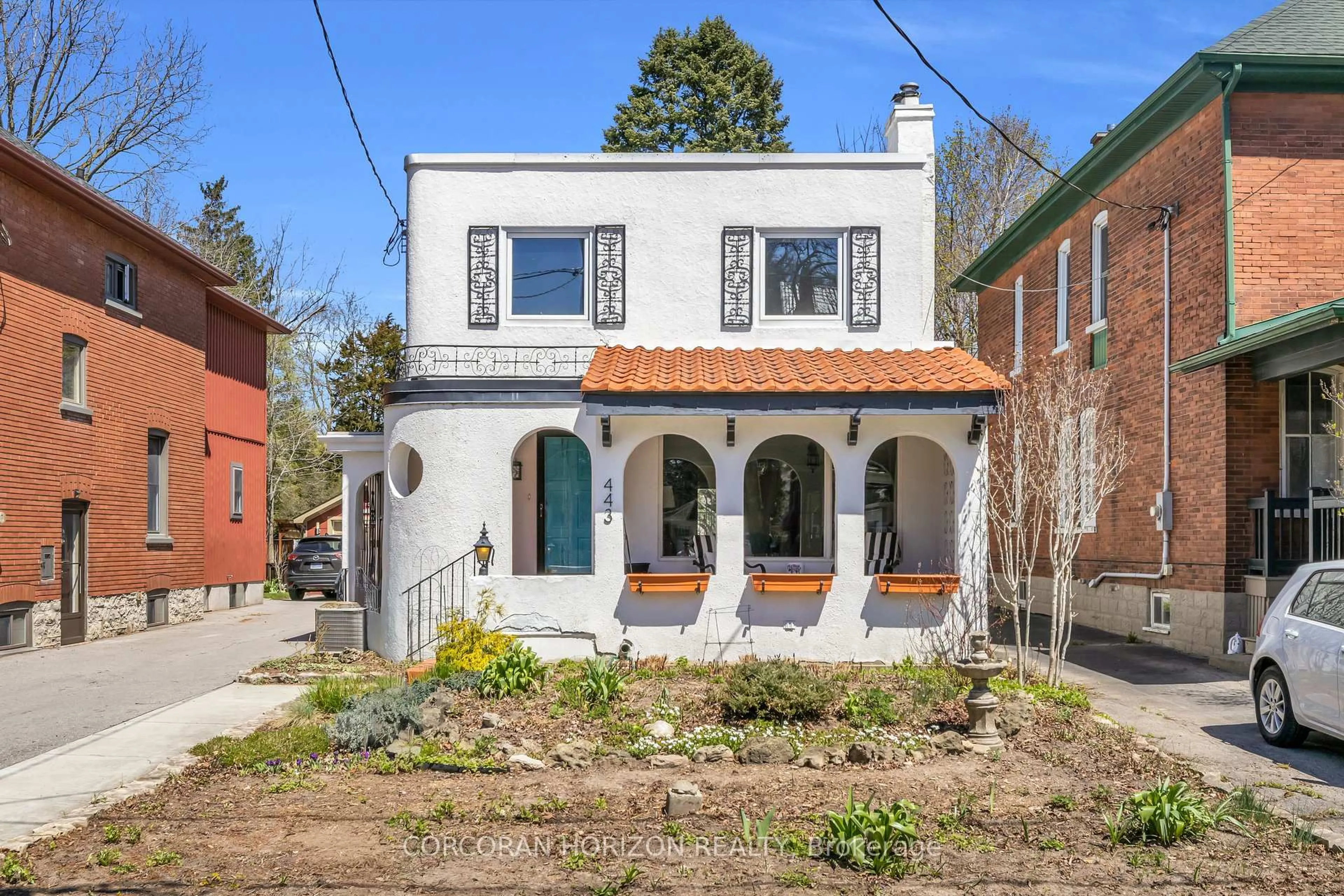 Home with brick exterior material, street for 443 Duke St, Waterloo Ontario N3H 3S9