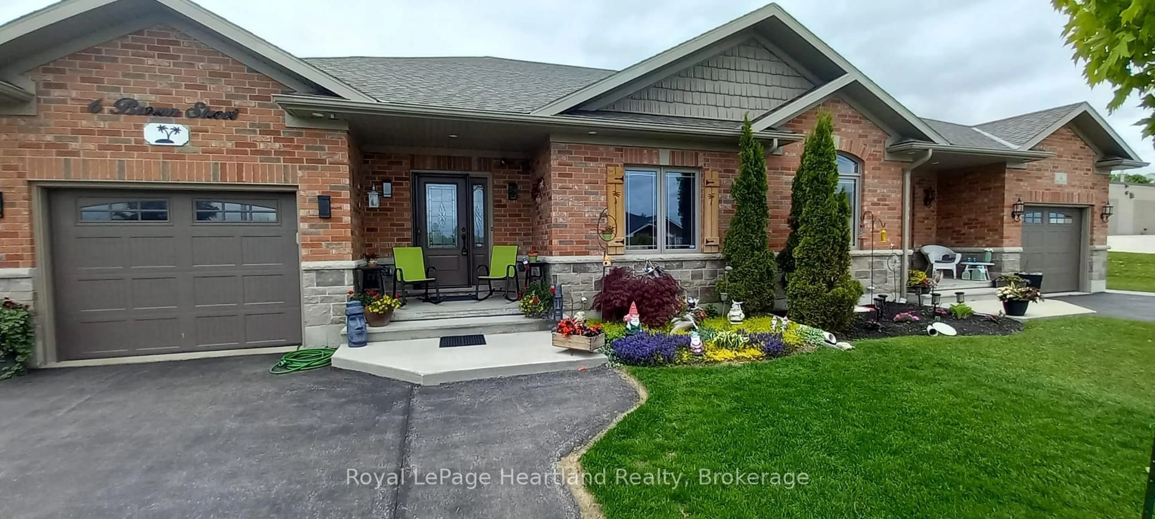 Home with brick exterior material, street for 6 Brown St, Minto Ontario N0G 1M0