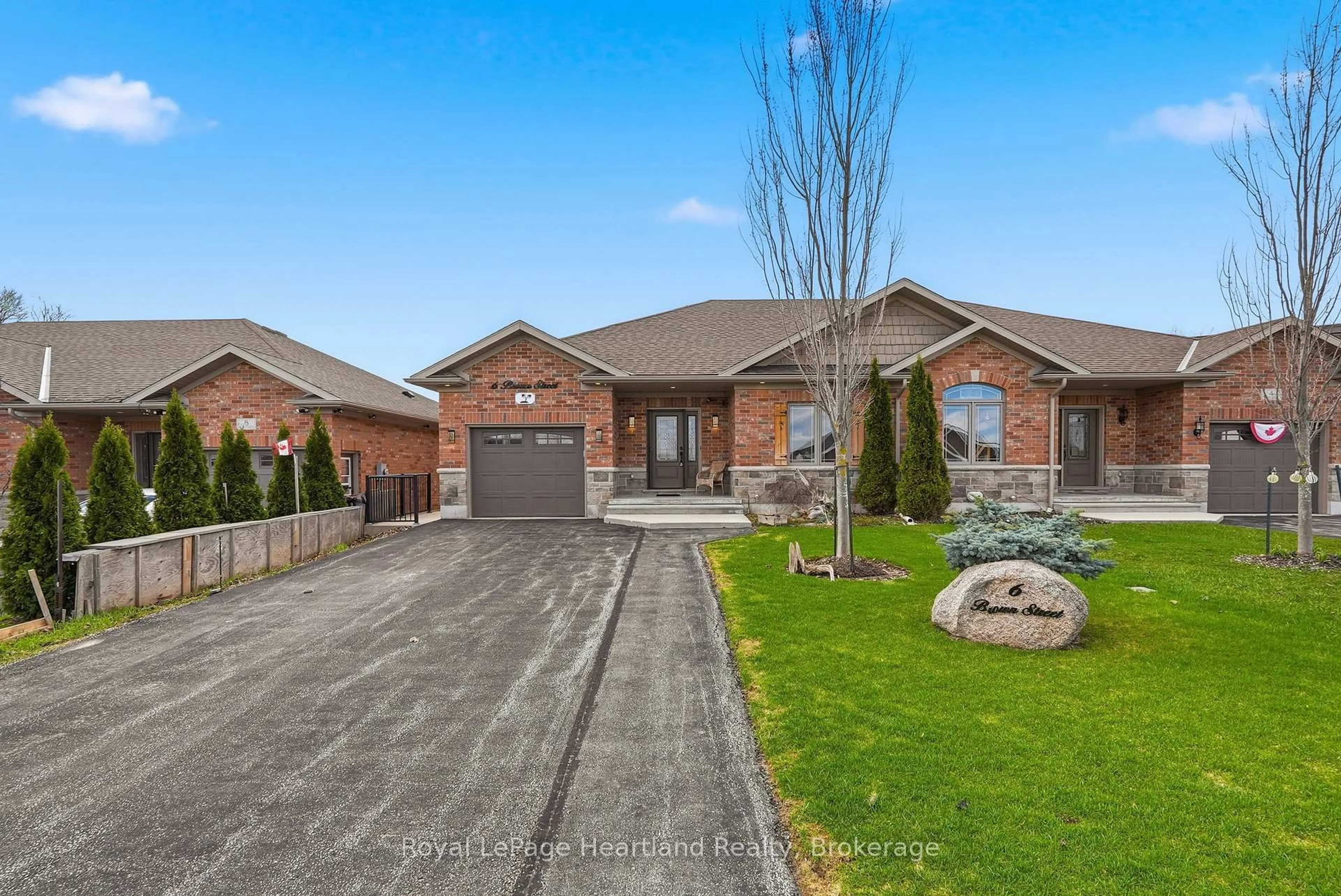 Home with brick exterior material, street for 6 Brown St, Minto Ontario N0G 1M0
