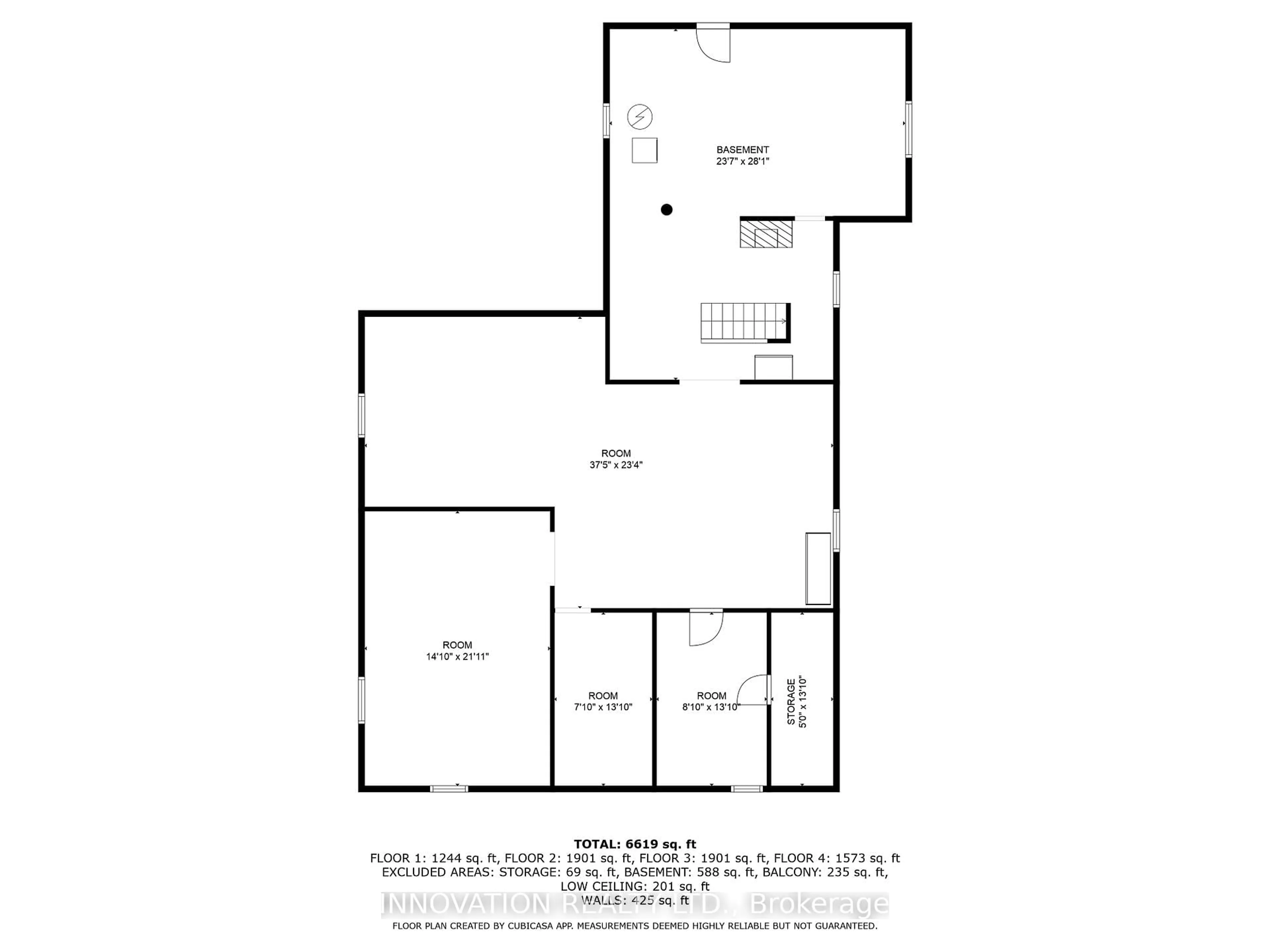 Floor plan for 4550 Ste-Catherine St, The Nation Ontario K0C 2B0