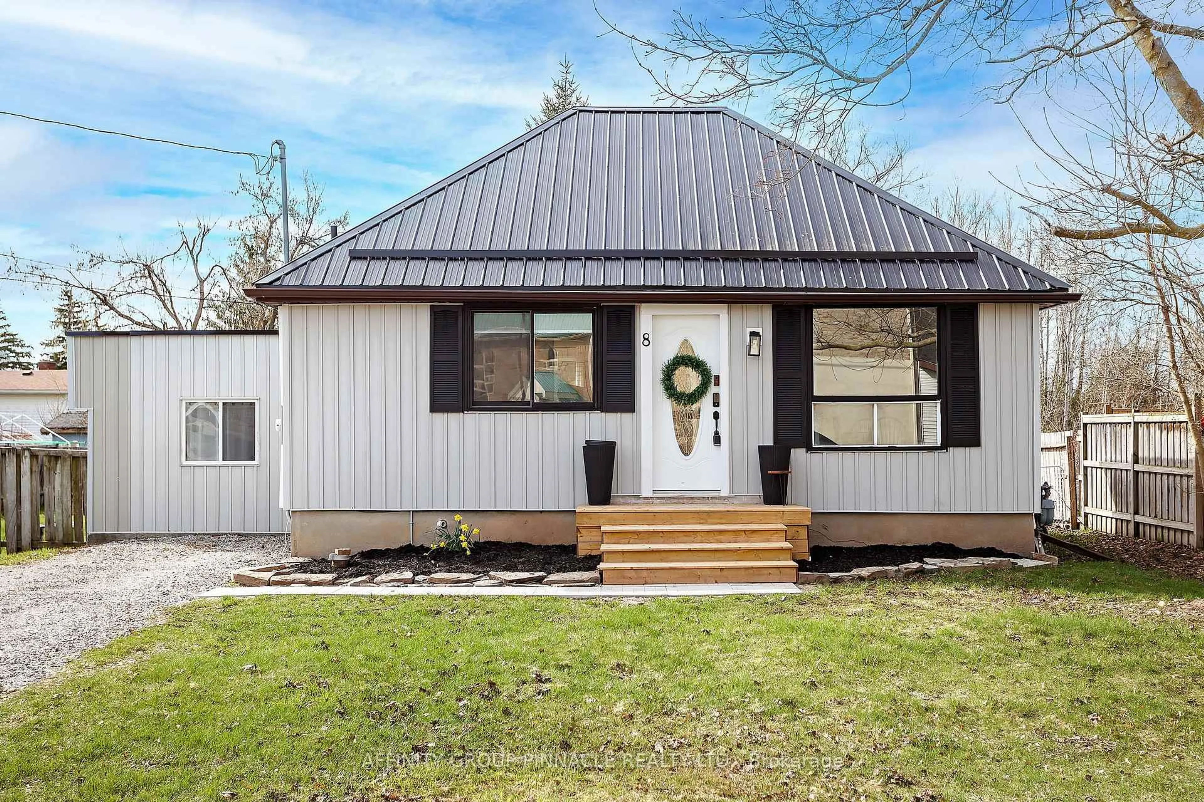 Home with vinyl exterior material, street for 8 Mary St, Kawartha Lakes Ontario K0L 2W0