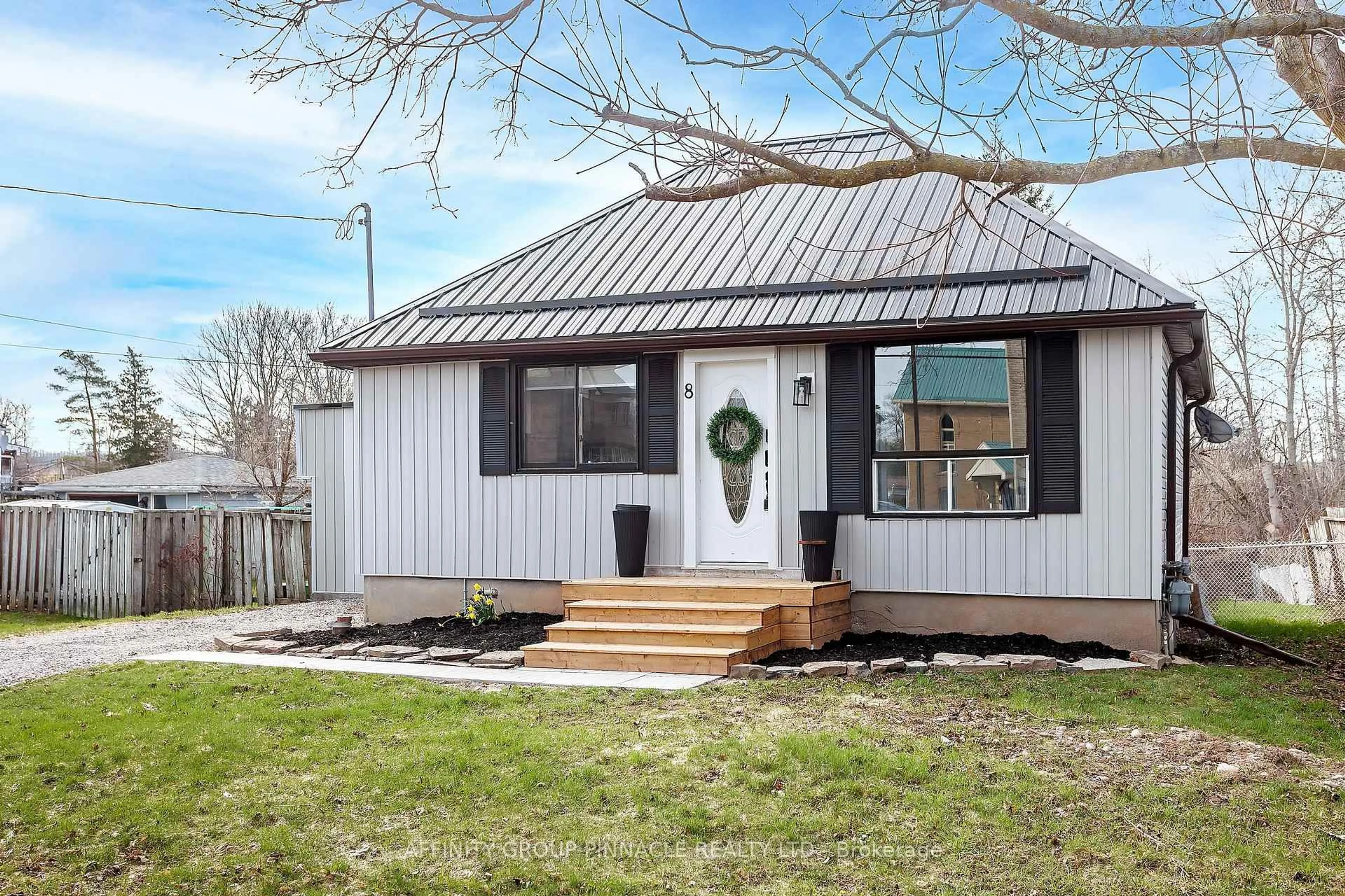 Home with vinyl exterior material, street for 8 Mary St, Kawartha Lakes Ontario K0L 2W0