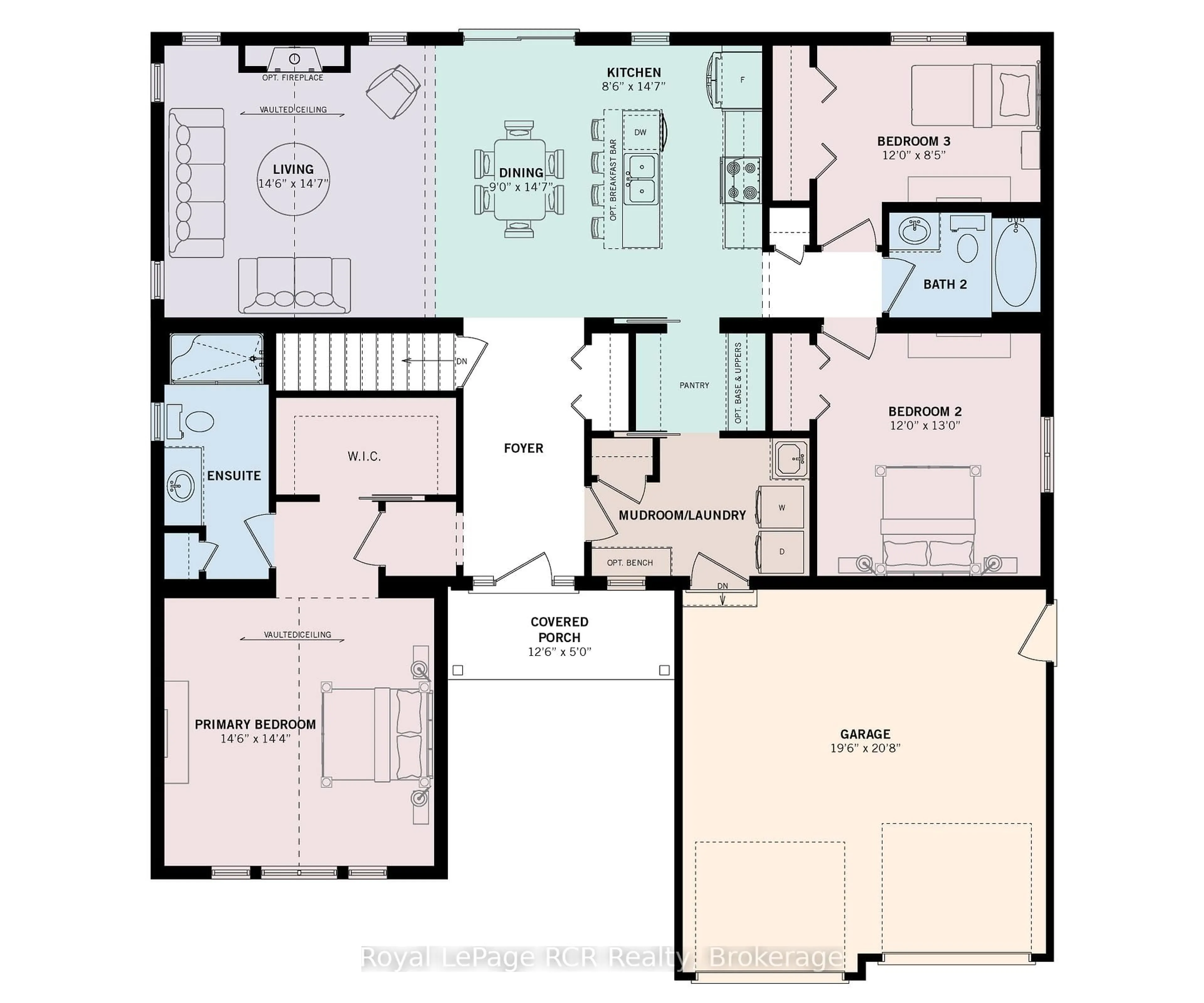 Floor plan for 0 Augusta St, North Huron Ontario N0G 2W0