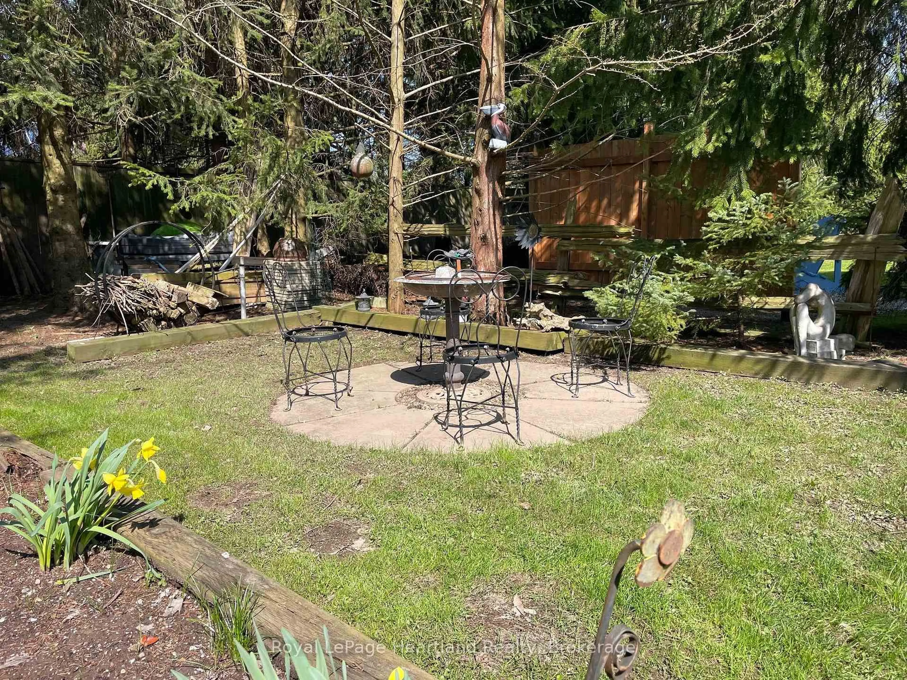 Patio, forest/trees view for 11 - 77719 Bluewater Highway, Bluewater Ontario N0M 1G0