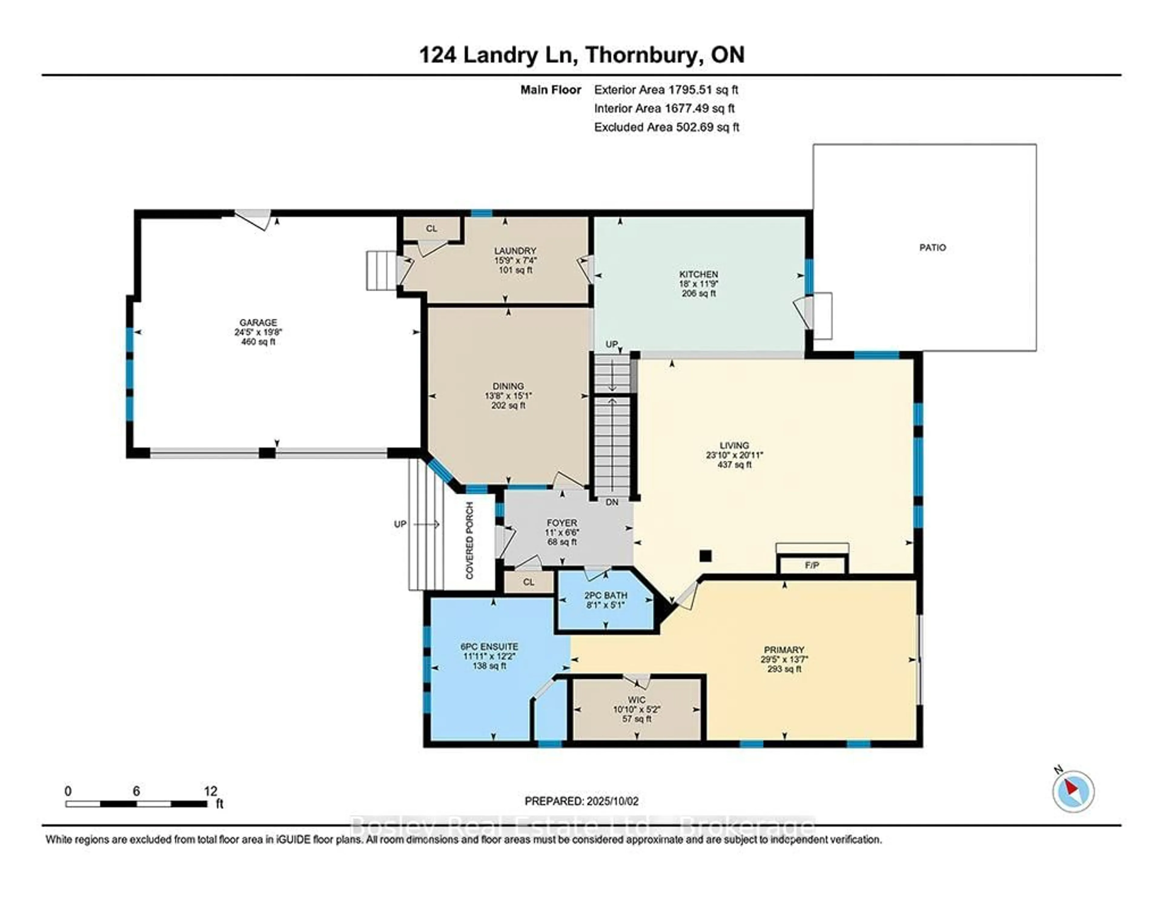 Floor plan for 124 LANDRY Lane, Blue Mountains Ontario N0H 2P0